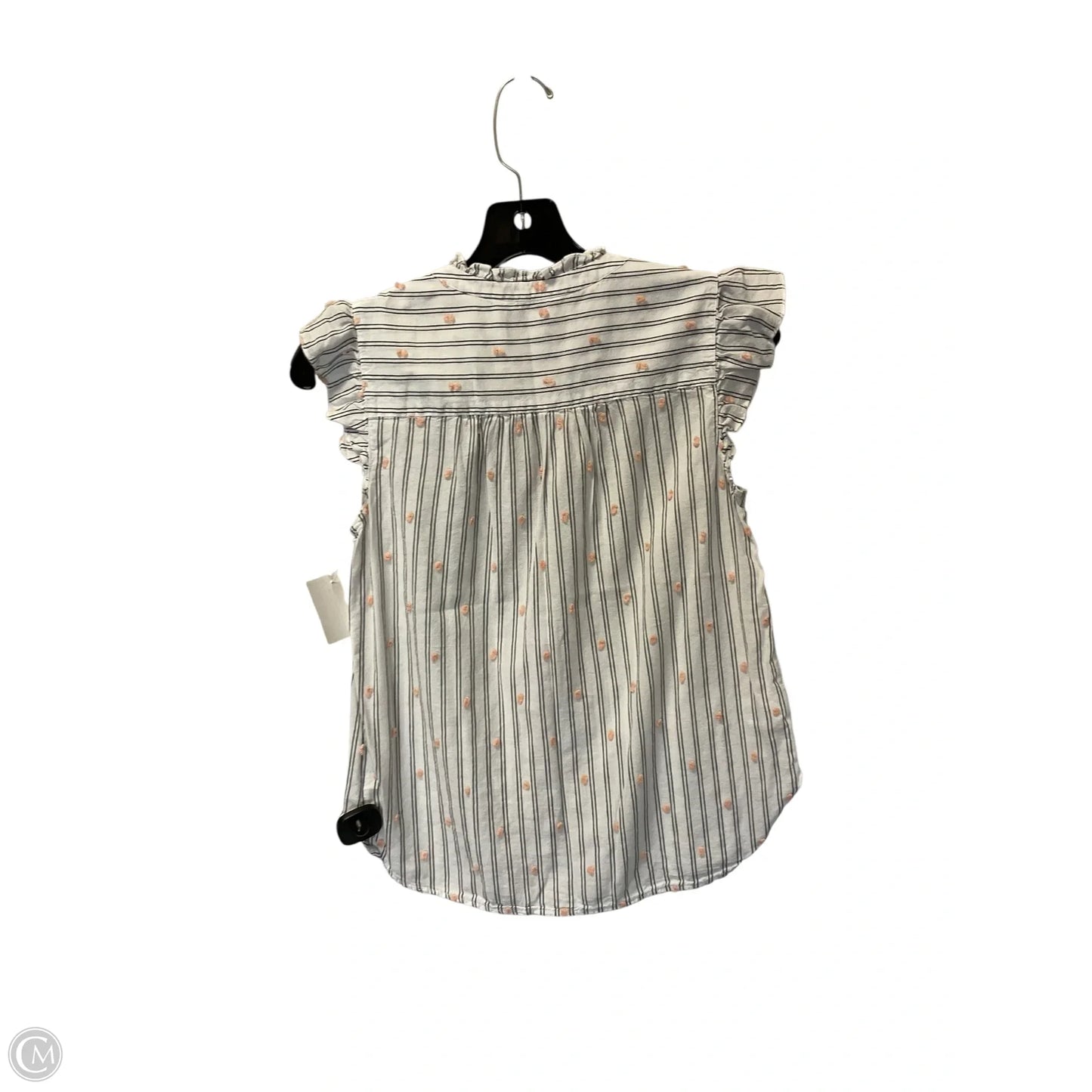 Top Sleeveless By Loft In White, Size: Xs