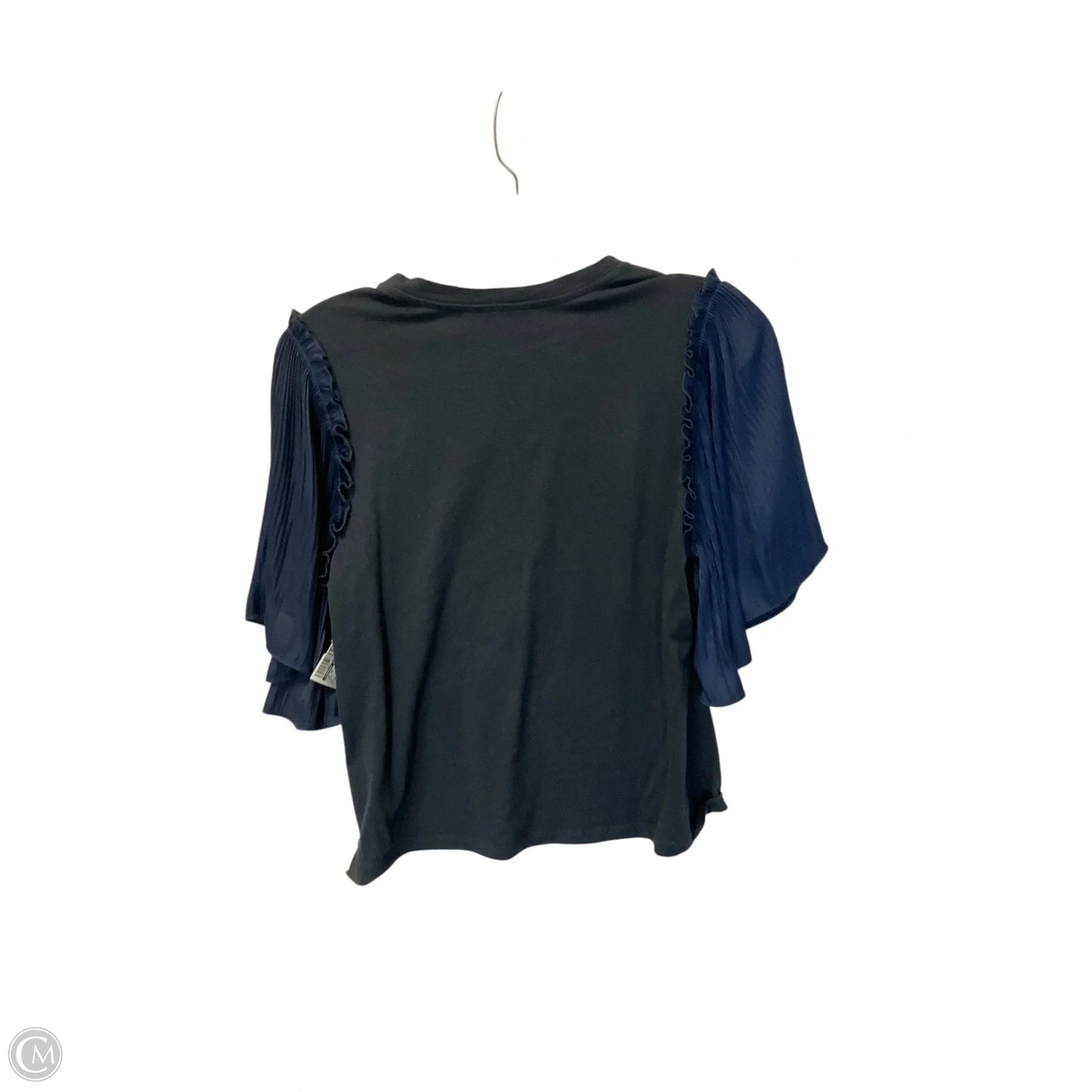 Top Short Sleeve By Current Air In Navy, Size: S