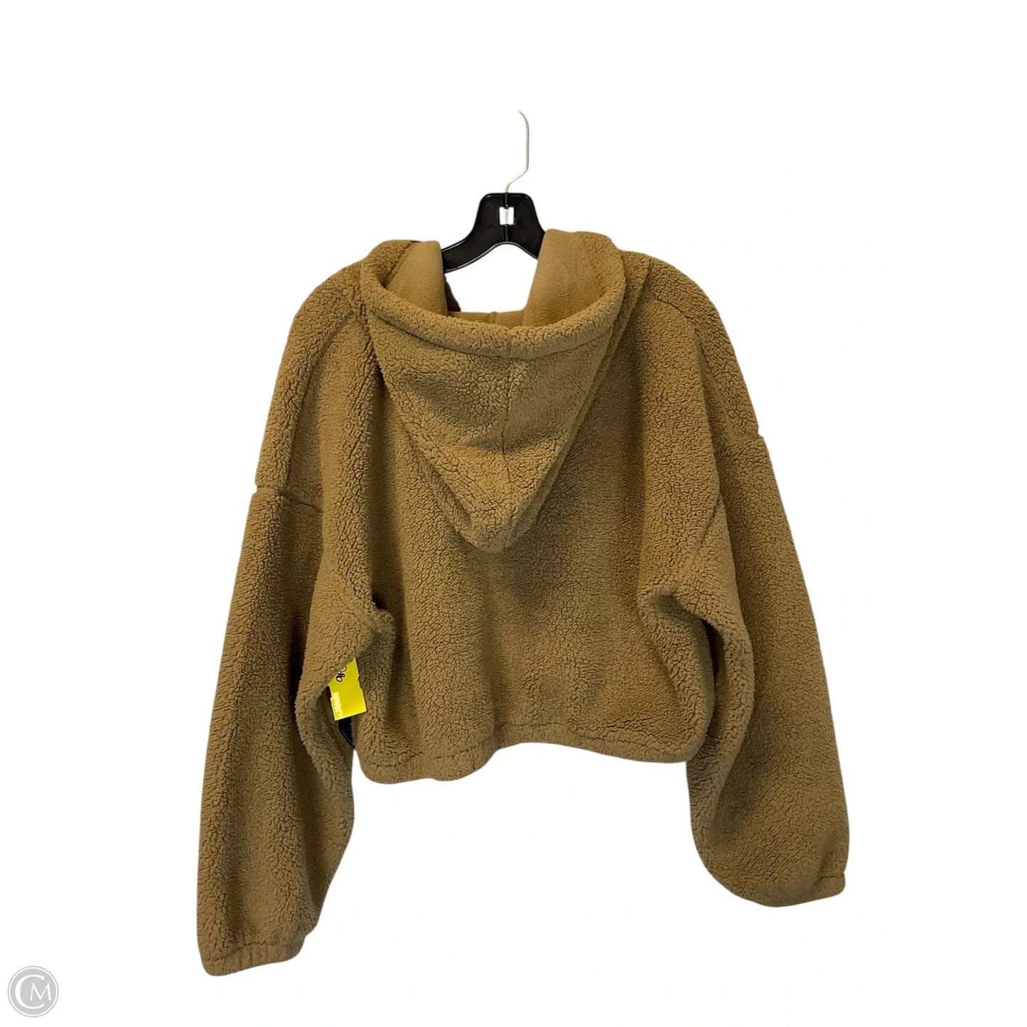 Jacket Fleece By Splendid In Tan, Size: Xl