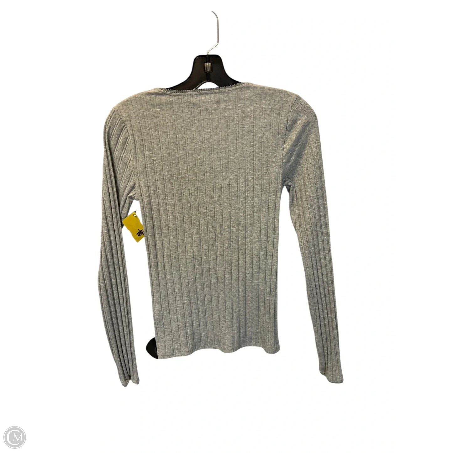 Top Long Sleeve Basic By J. Crew In Grey, Size: S