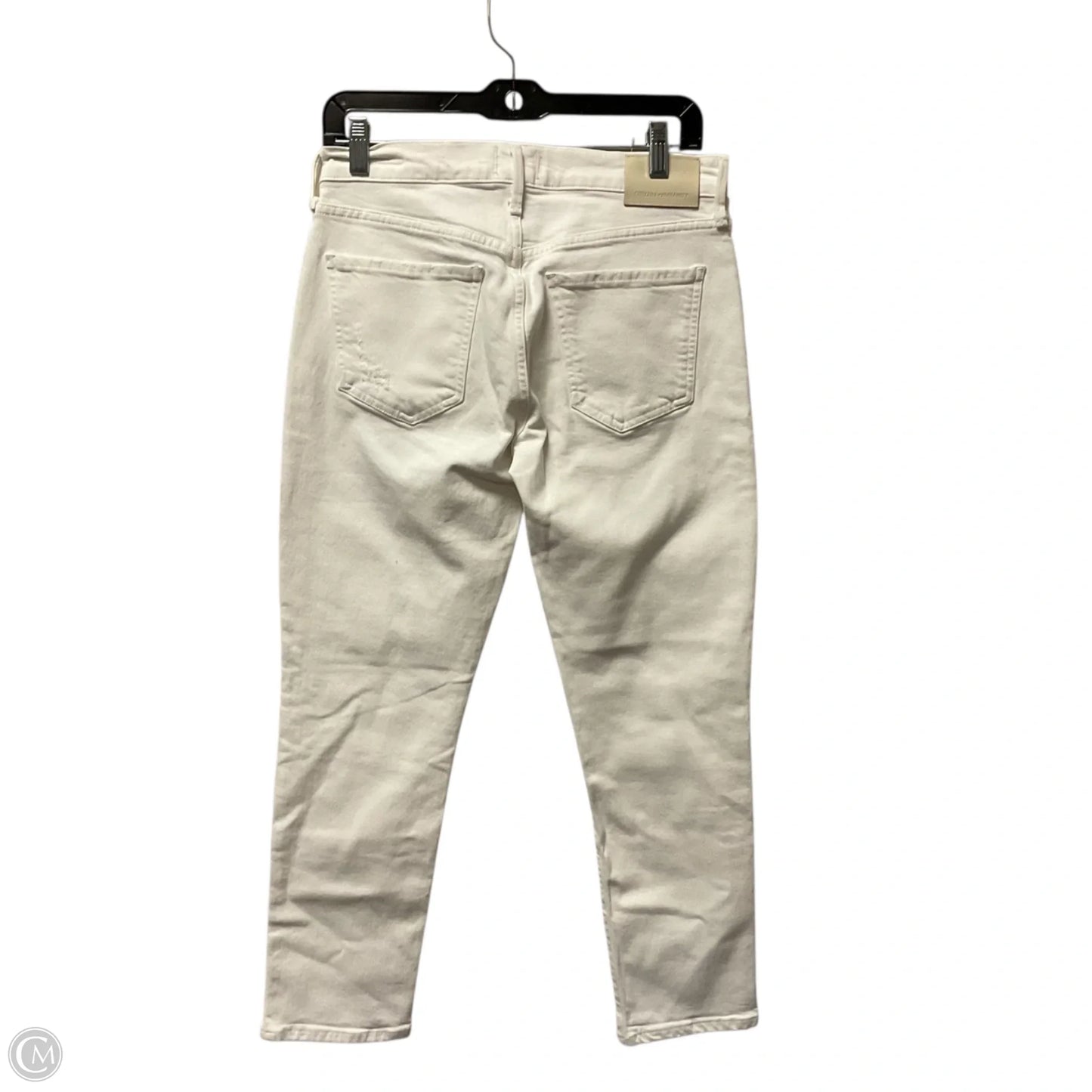 Jeans Skinny By Citizens Of Humanity In White Denim, Size: 4
