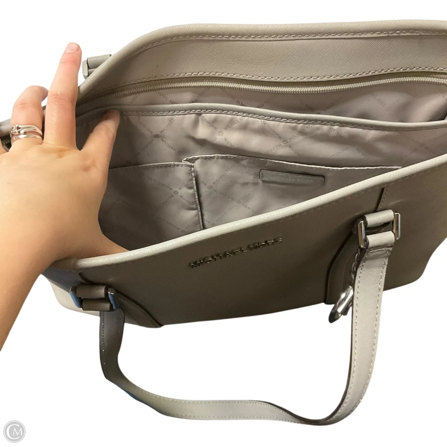 Handbag Designer By Michael Kors, Size: Large