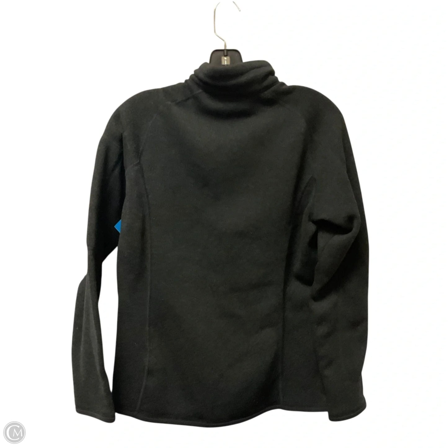 Sweatshirt Collar By Patagonia In Black, Size: M