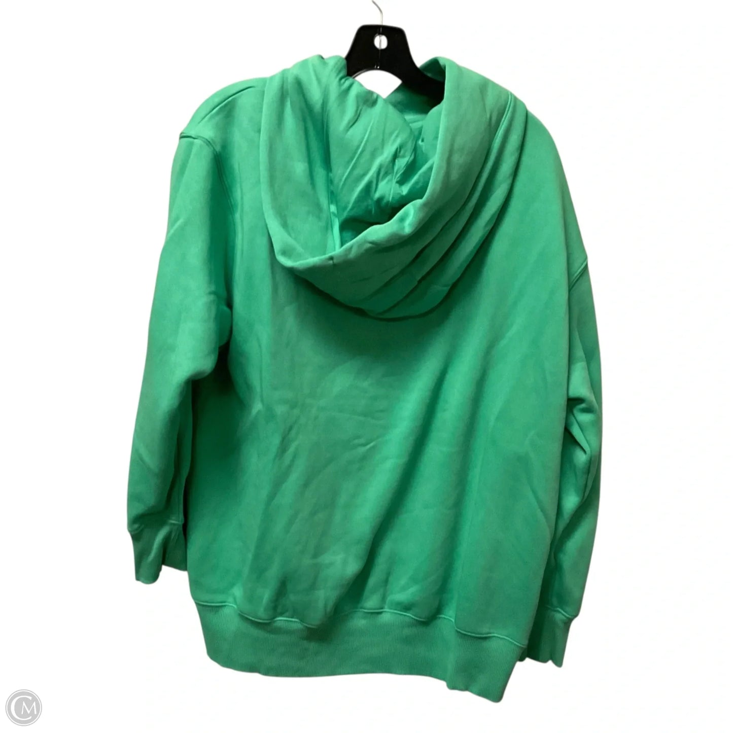 Sweatshirt Hoodie By Nike Apparel In Green, Size: M