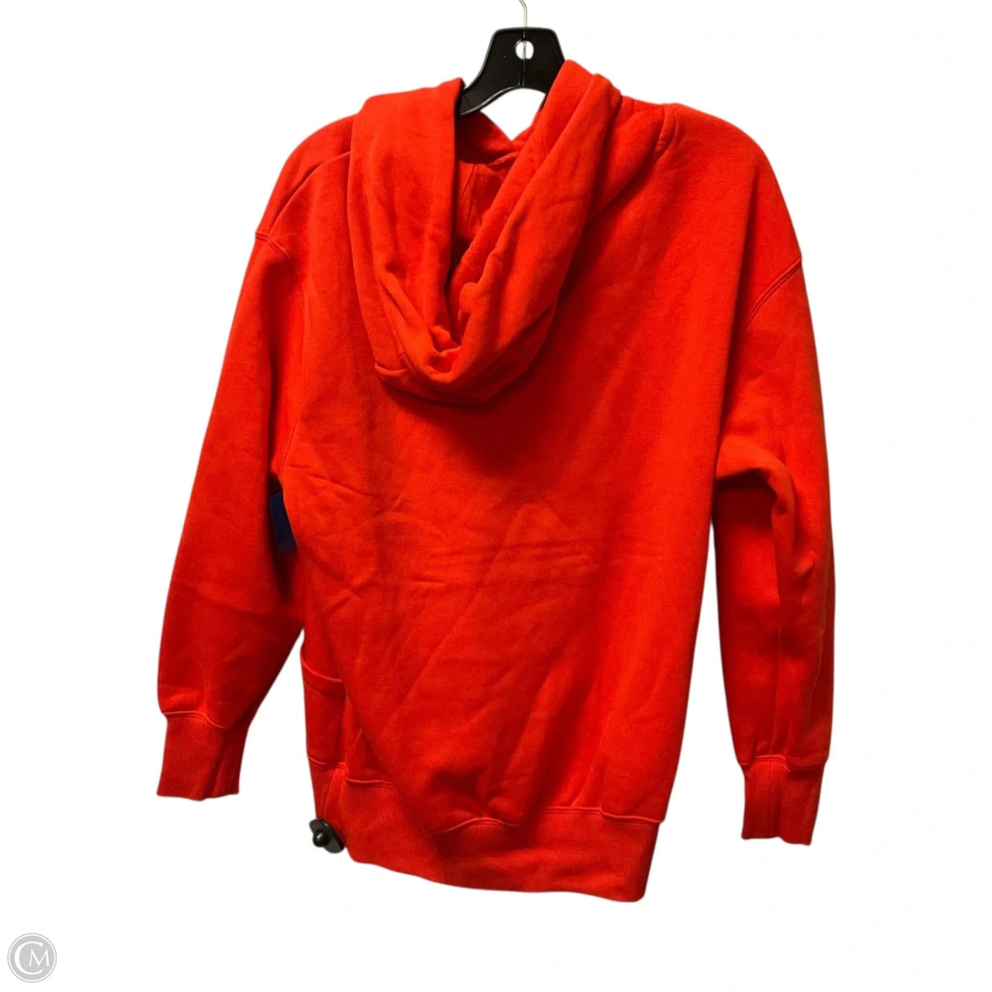 Sweatshirt Hoodie By Nike Apparel In Orange, Size: M