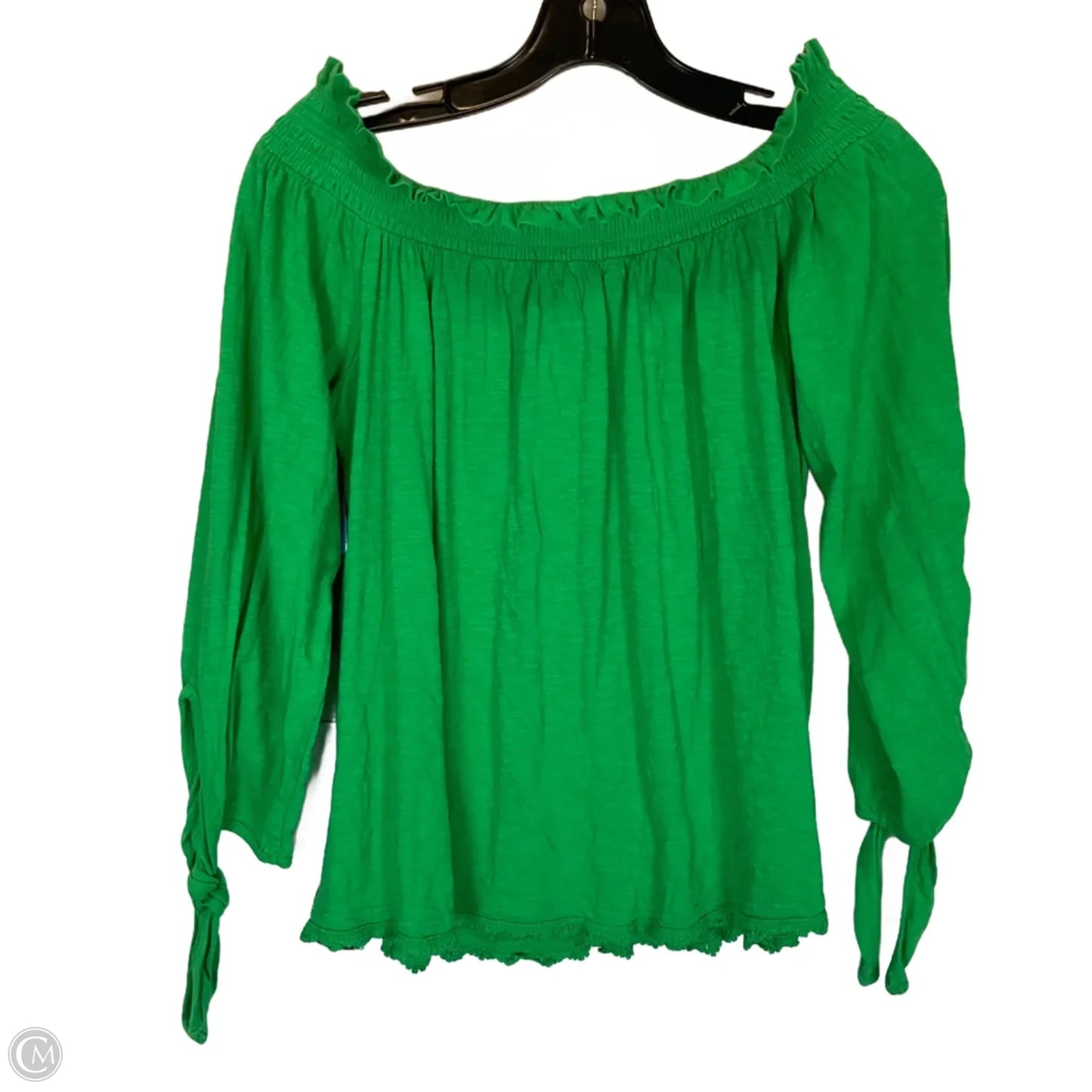 Top 3/4 Sleeve By Crown And Ivy In Green, Size: S