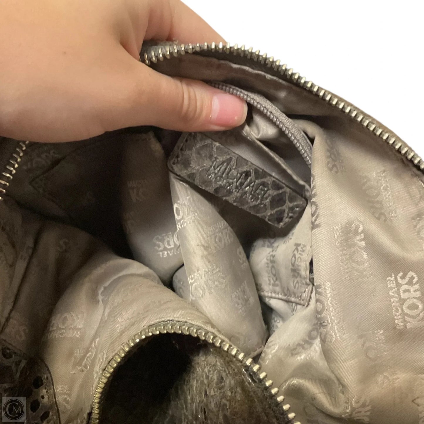 Crossbody Designer By Michael Kors, Size: Medium