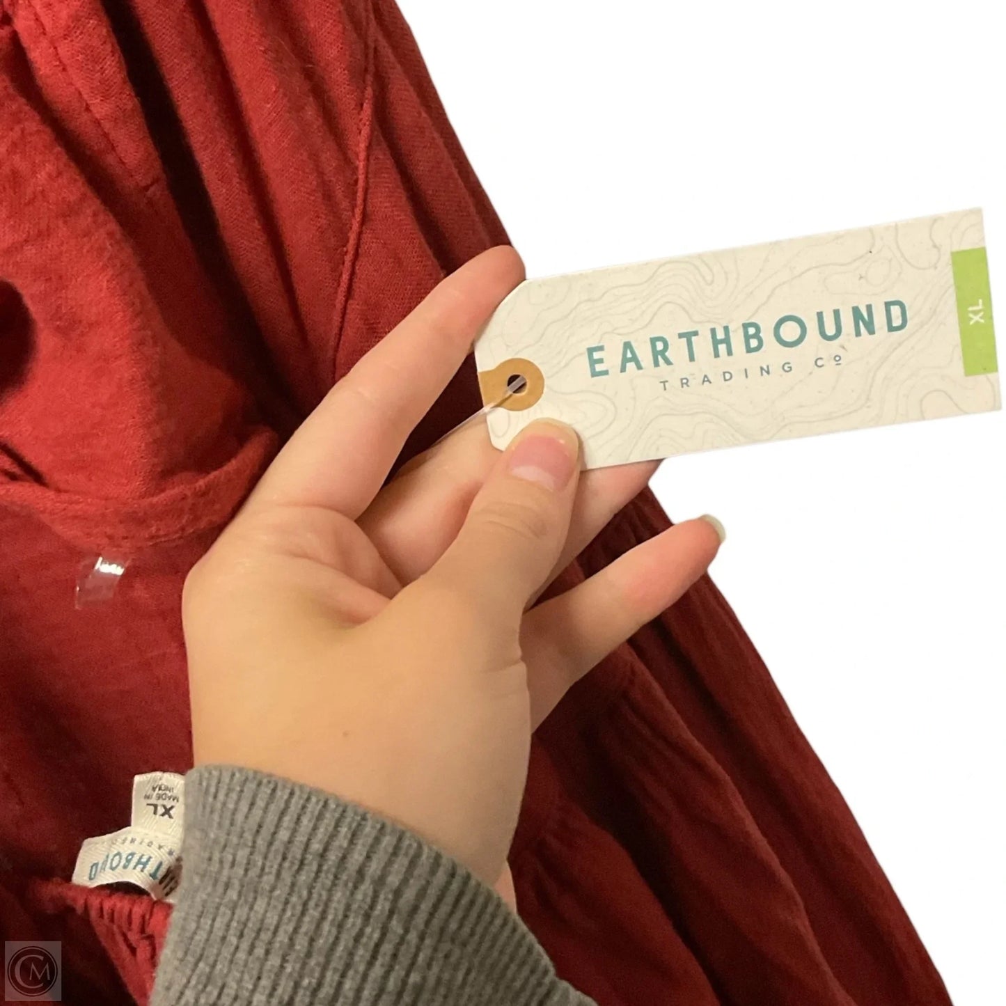 Dress Casual Maxi By Earthbound In Red, Size: Xl