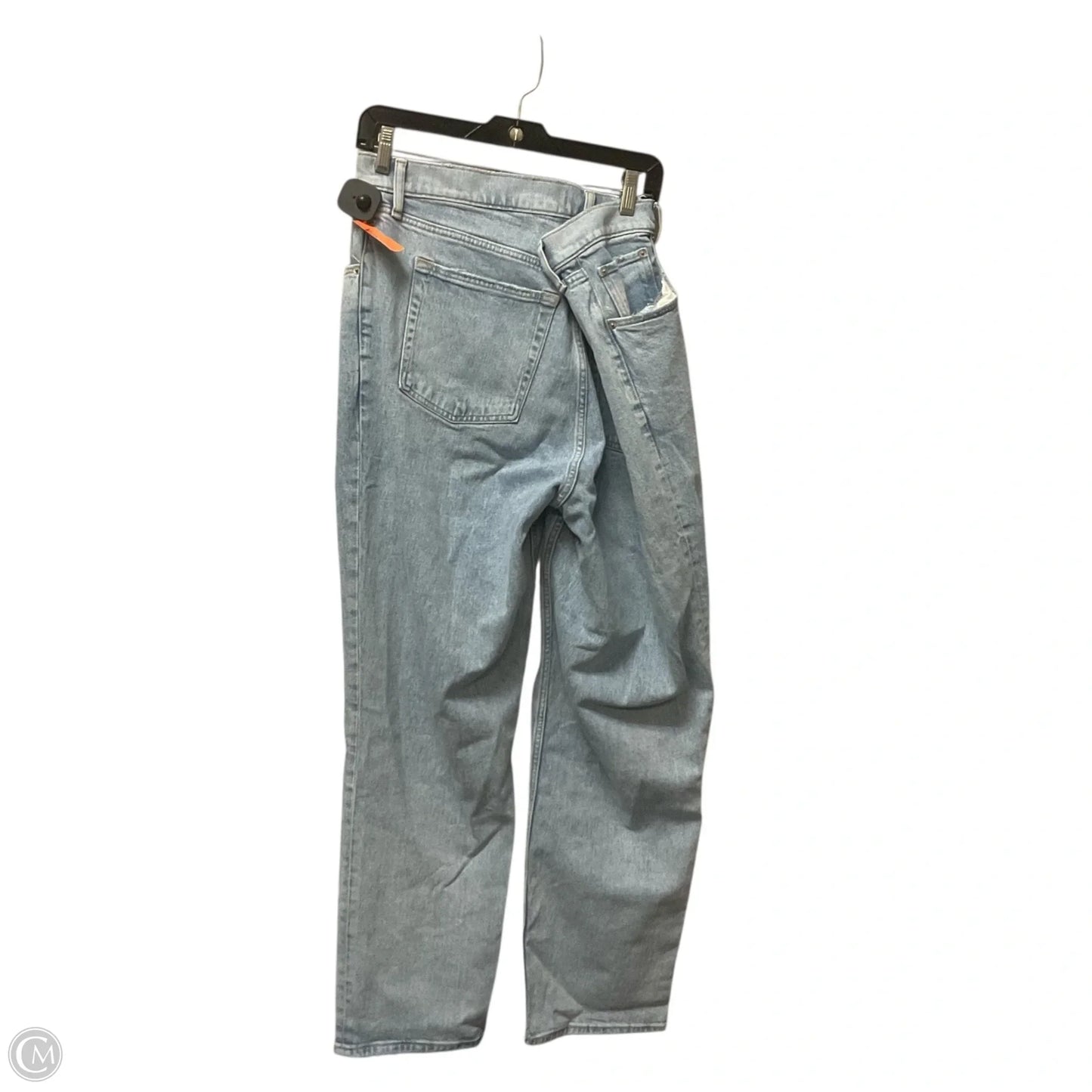 Jeans Straight By Abercrombie And Fitch In Blue Denim, Size: 18