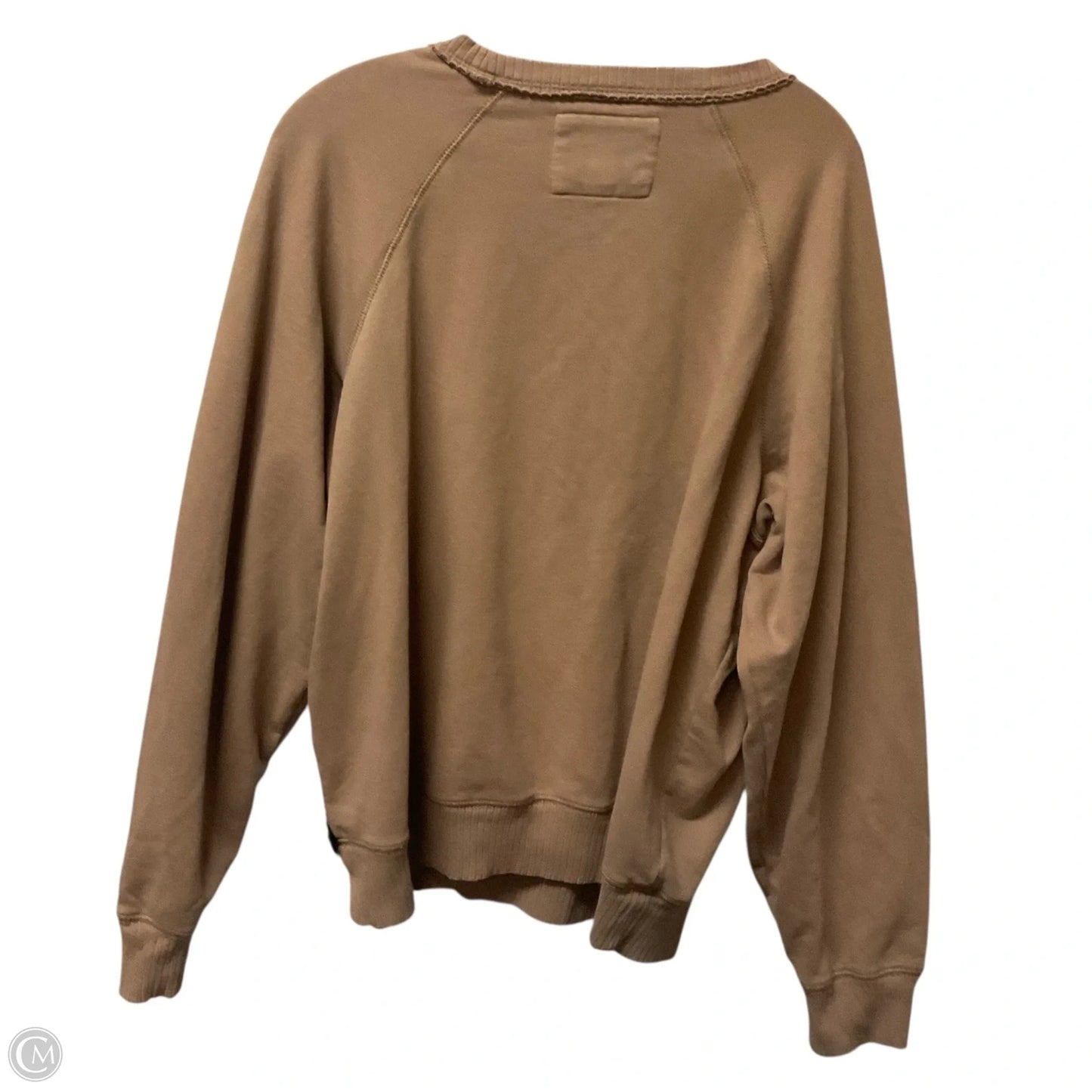 Sweatshirt Crewneck By American Eagle In Brown, Size: L