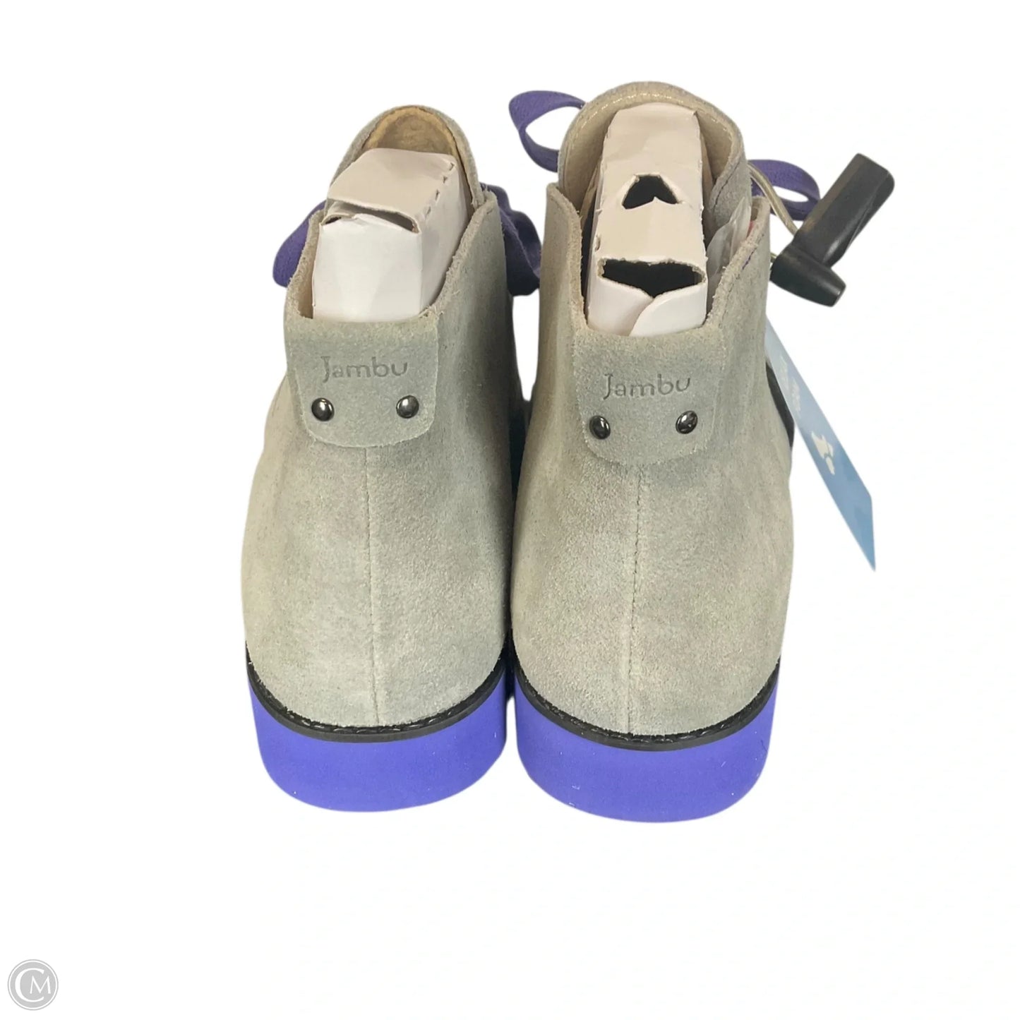 Shoes Sneakers By Jambu In Grey, Size: 9