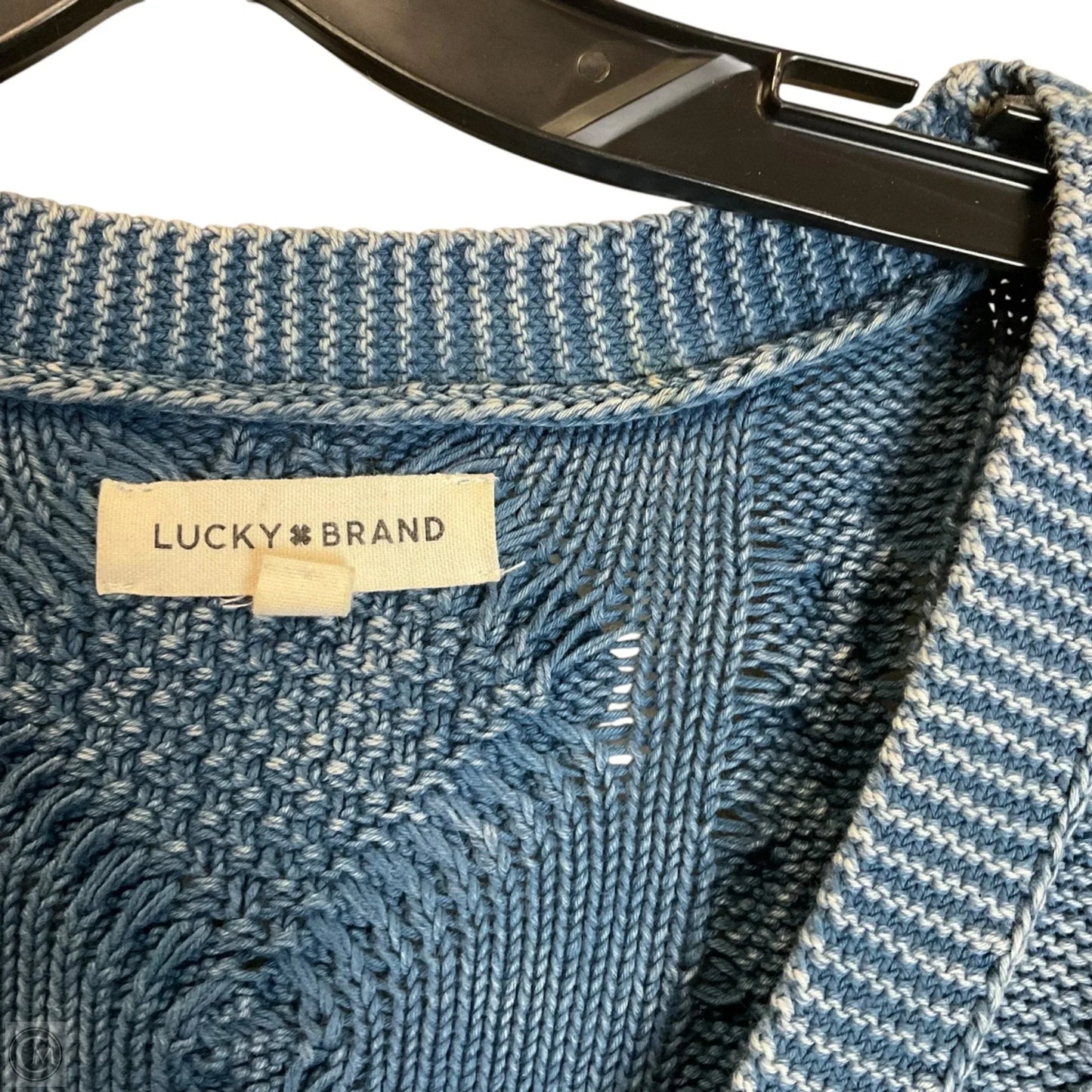 Sweater By Lucky Brand In Navy, Size: M