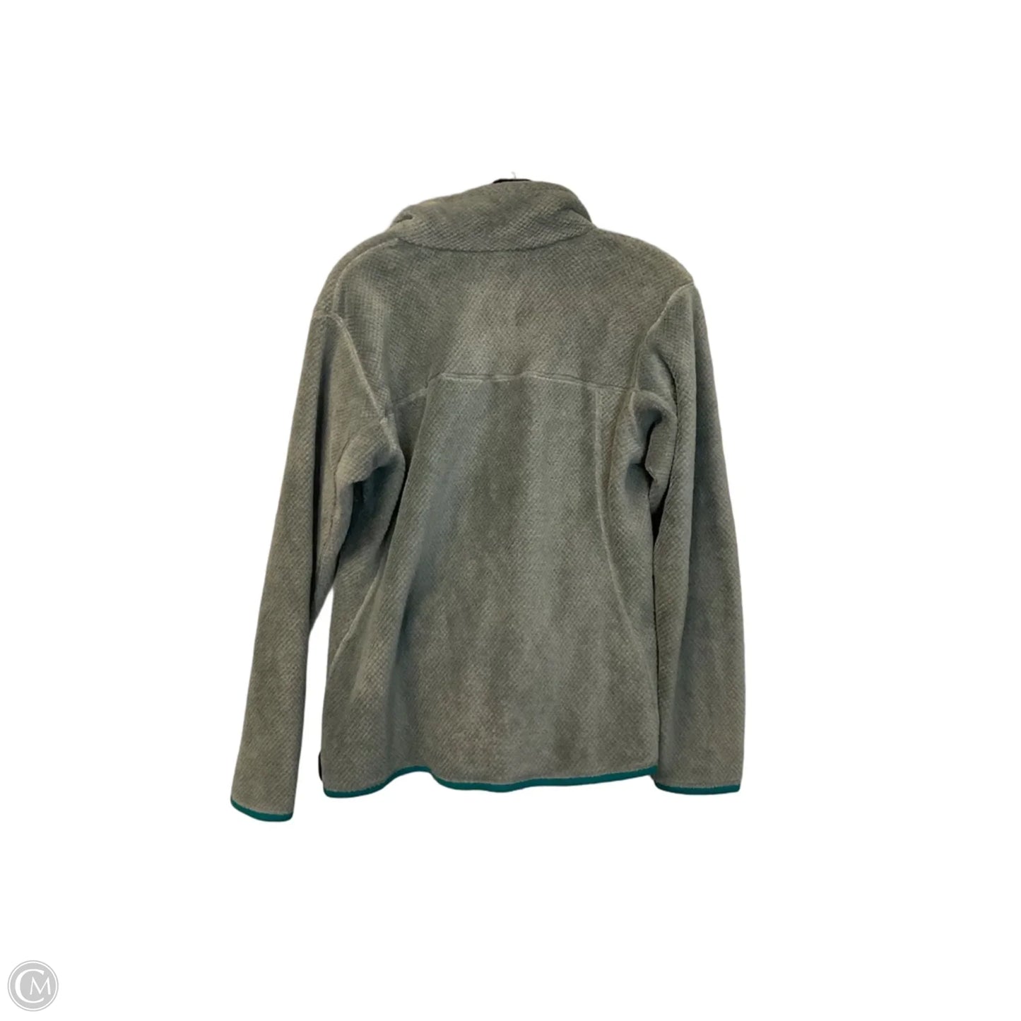 Jacket Fleece By Patagonia In Grey, Size: L