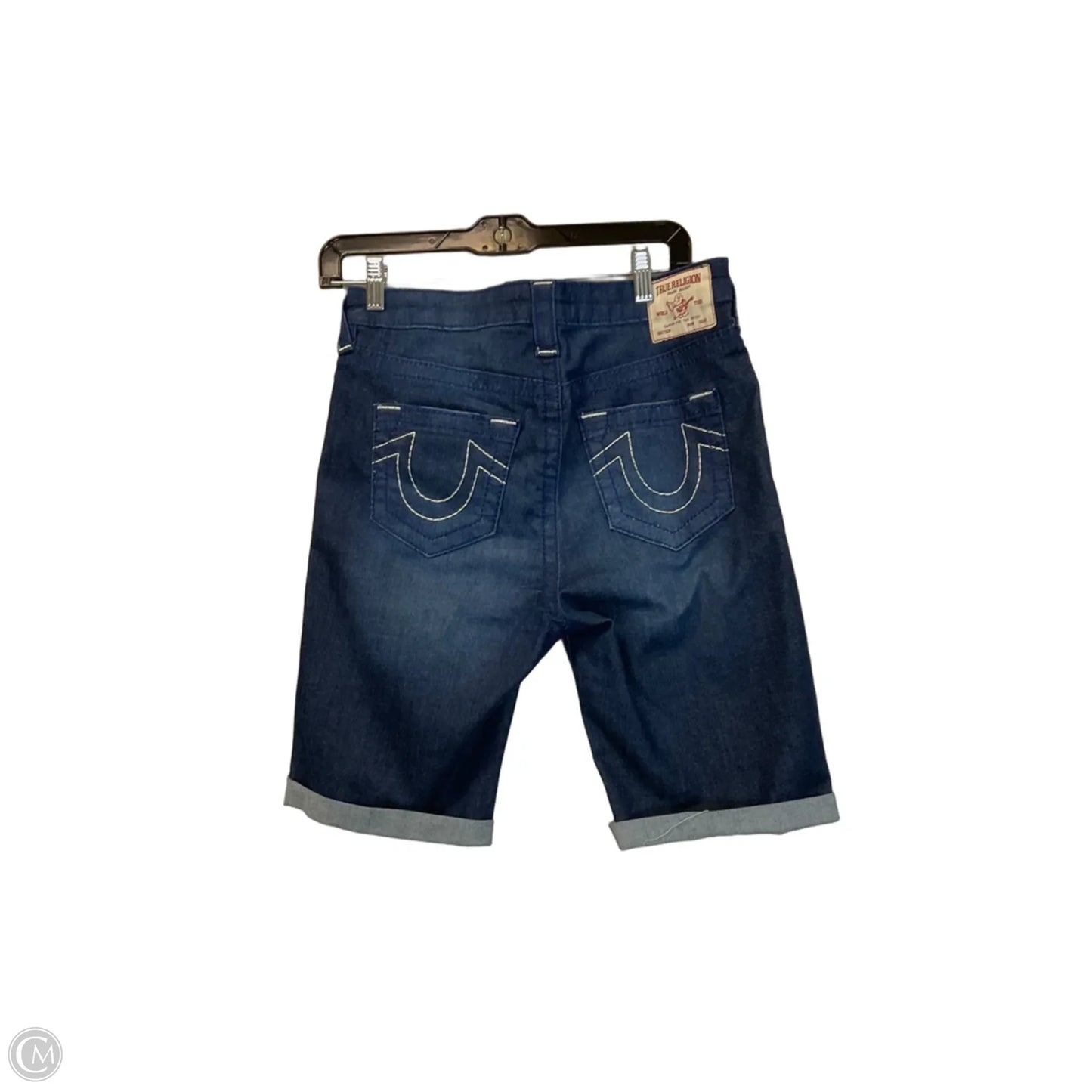 Shorts By True Religion In Blue Denim, Size: 6