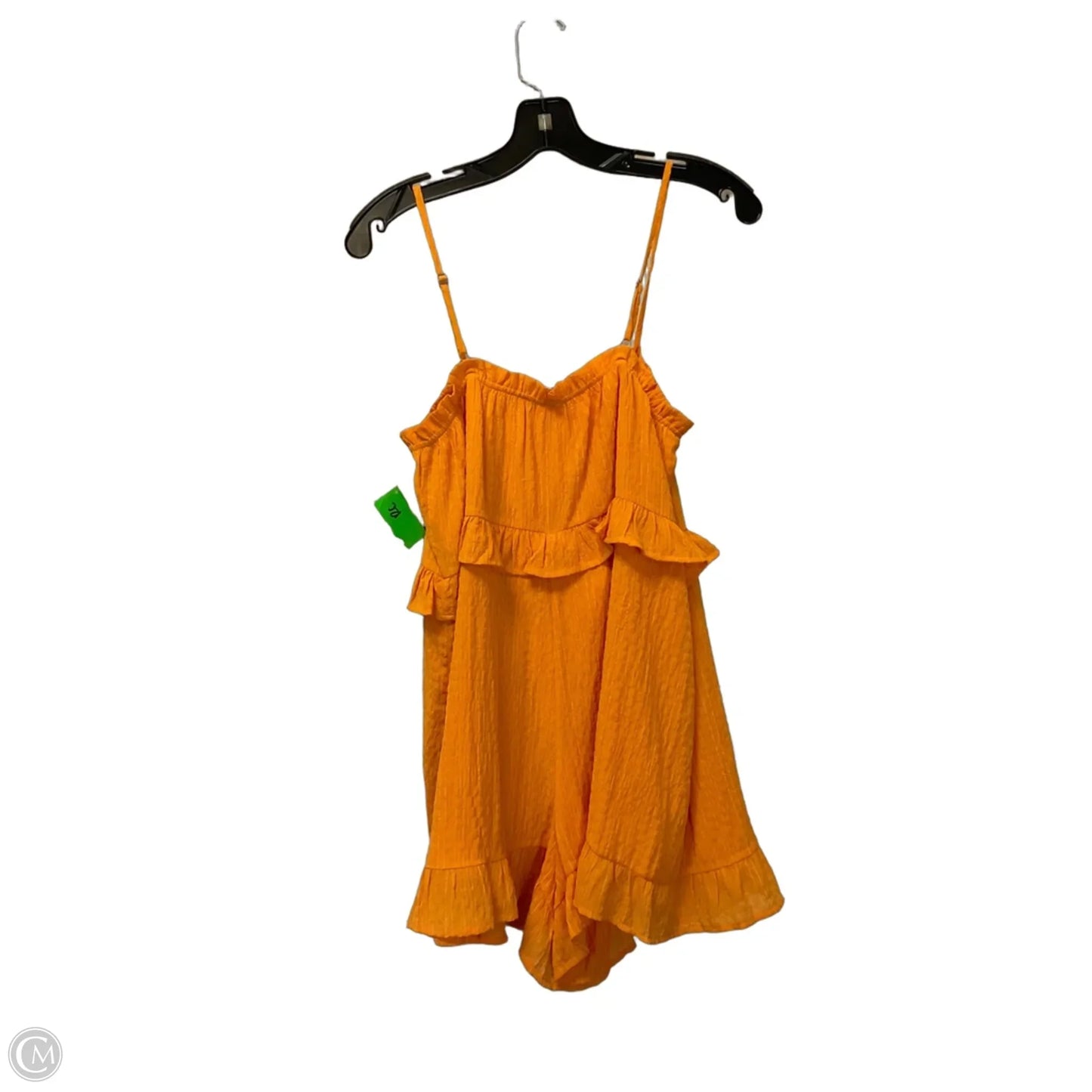Romper By Le Lis In Orange, Size: S