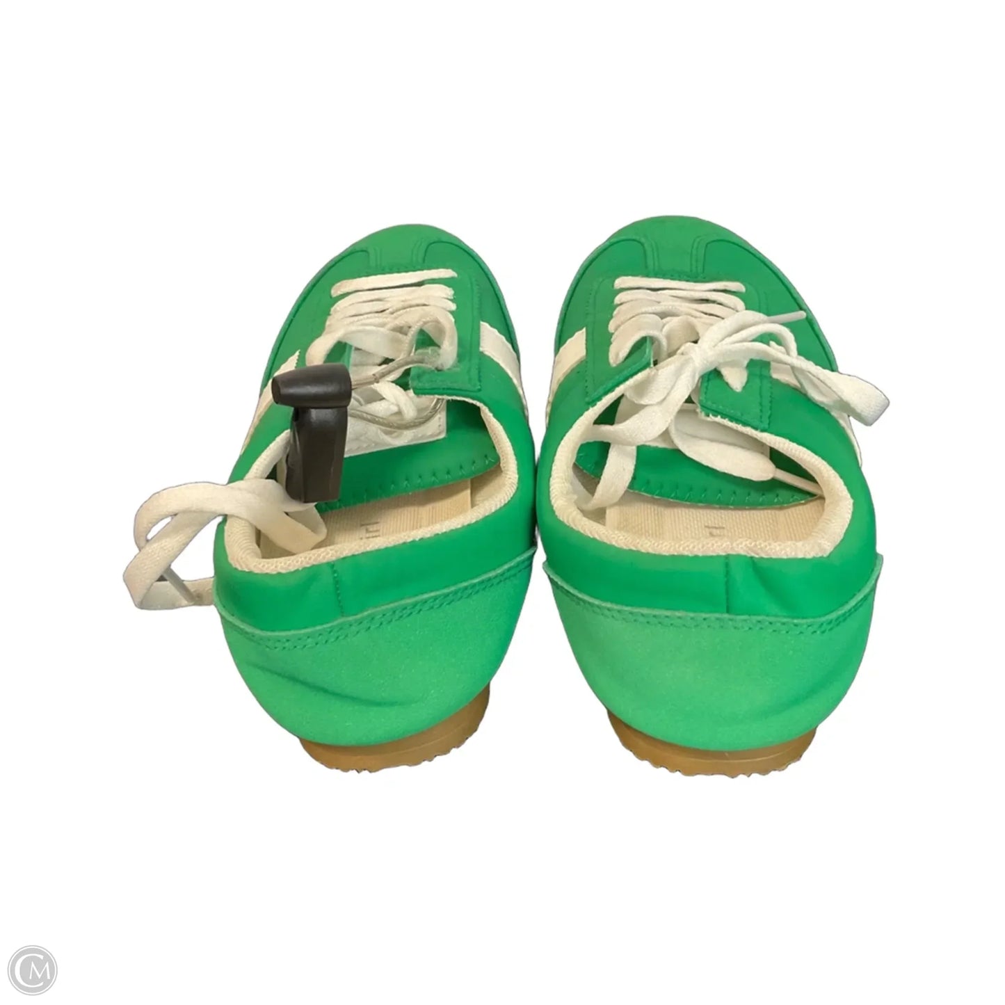 Shoes Sneakers By Madden Girl In Green, Size: 6.5