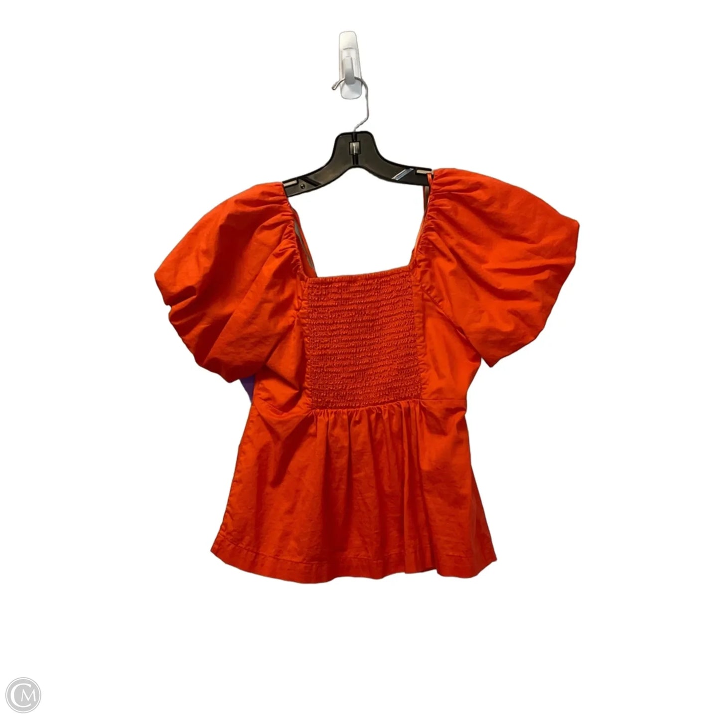 Top Short Sleeve By Old Navy In Orange, Size: M