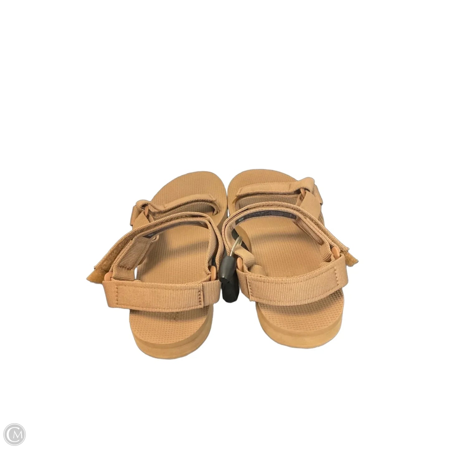 Sandals Flats By Teva In Tan, Size: 5