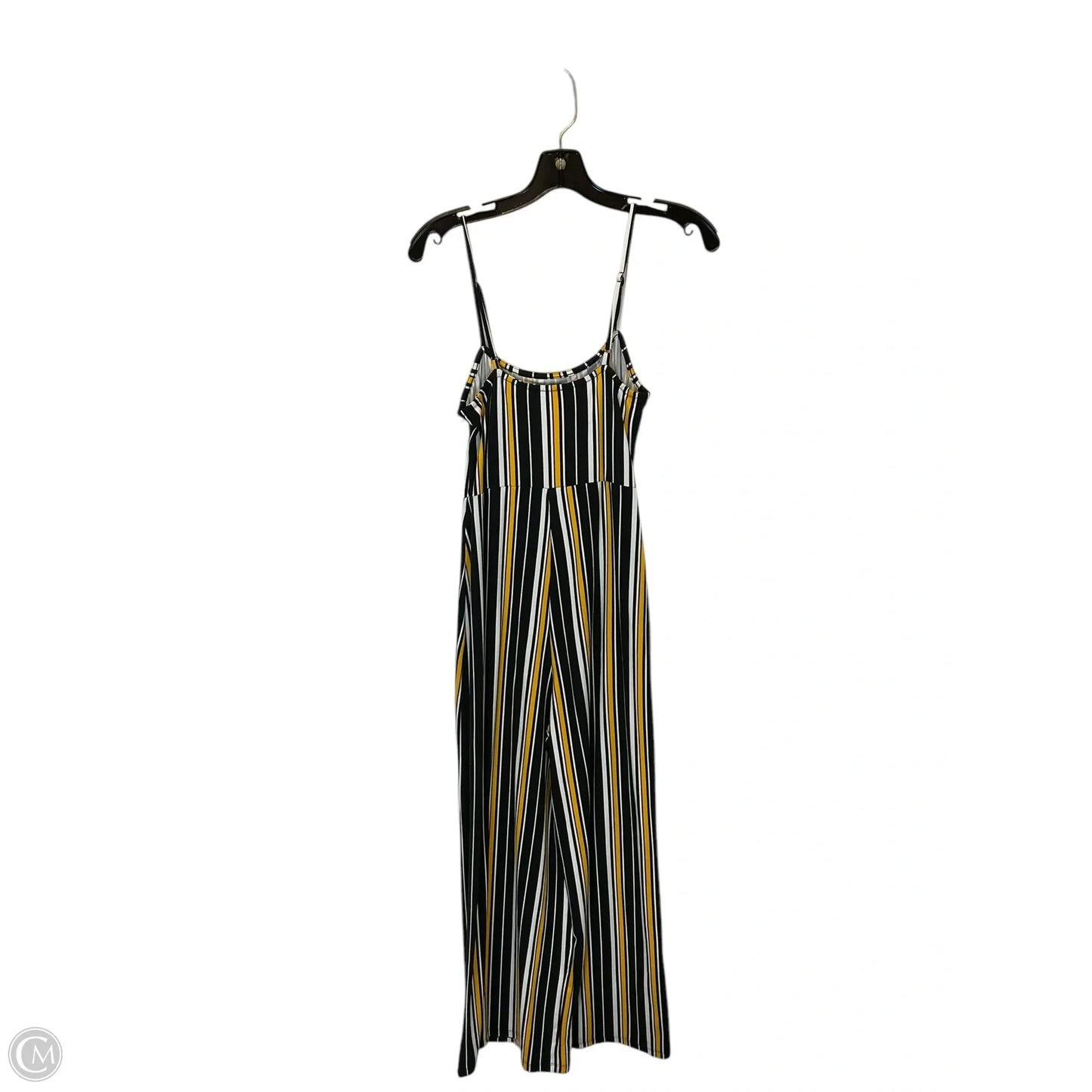 Jumpsuit By Iris In Black & Yellow, Size: S