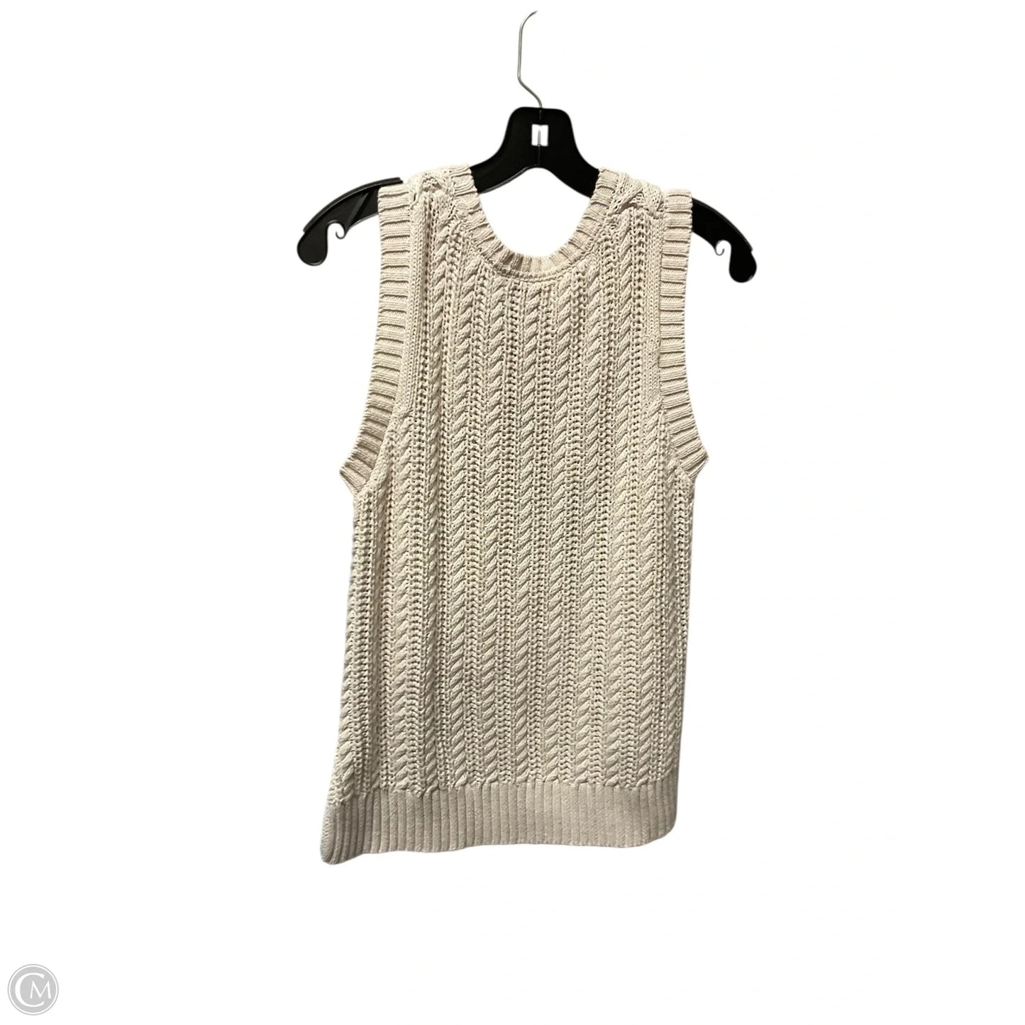 Vest Sweater By Rachel Zoe In Cream, Size: M