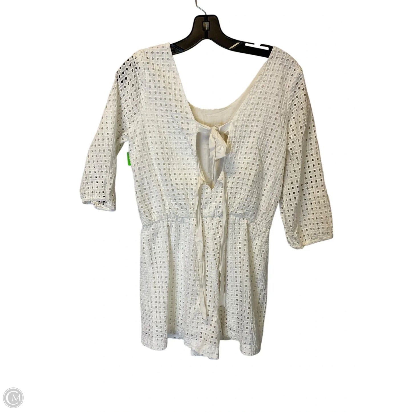 Romper By Anthropologie In White, Size: S