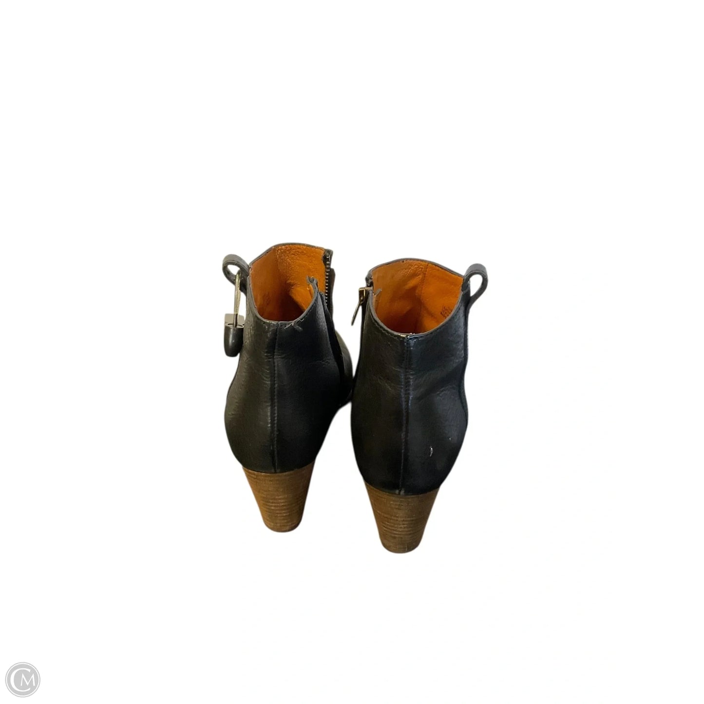 Boots Ankle Heels By Madewell In Black, Size: 9.5