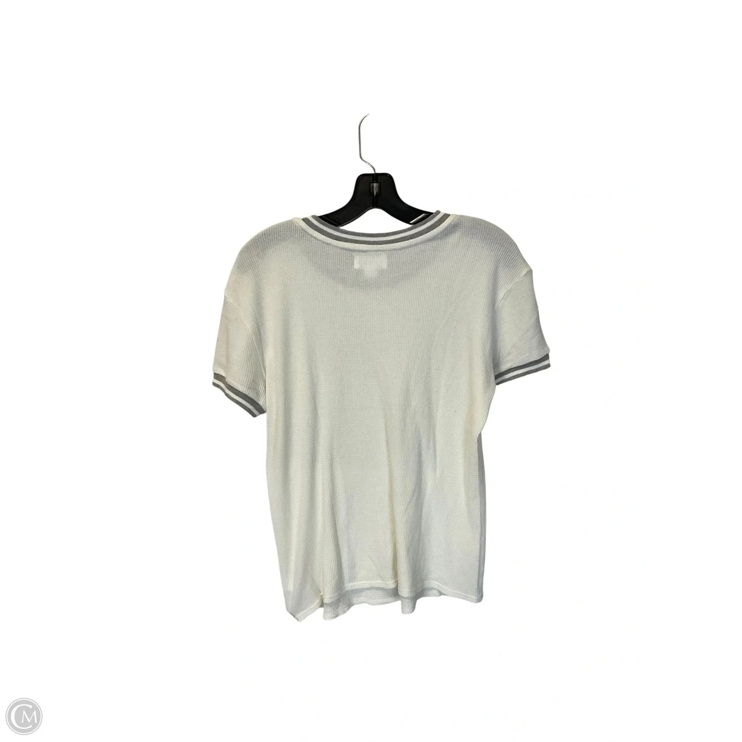 Top Short Sleeve Basic By Velvet In Cream, Size: Xs