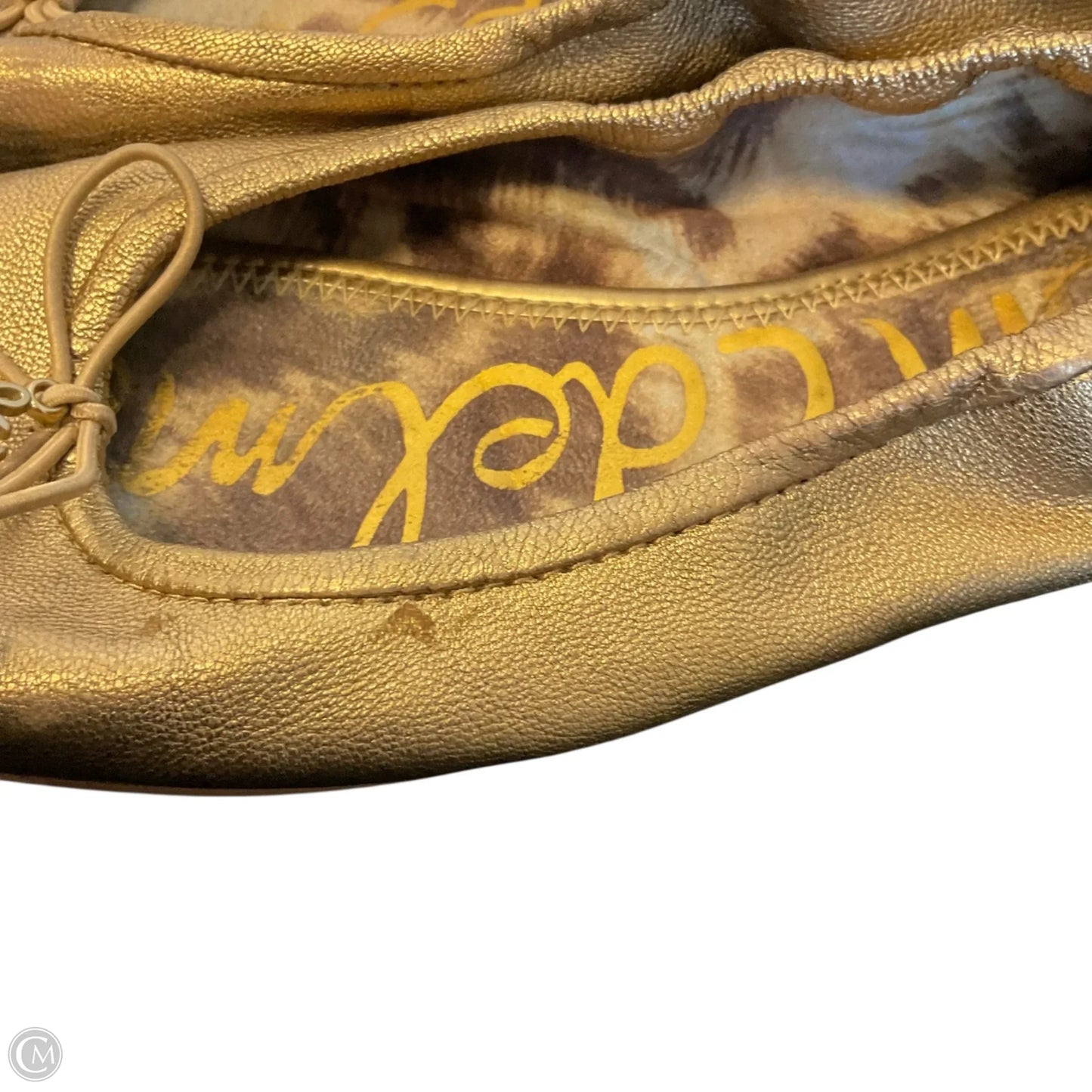 Shoes Flats By Sam Edelman In Gold, Size: 6