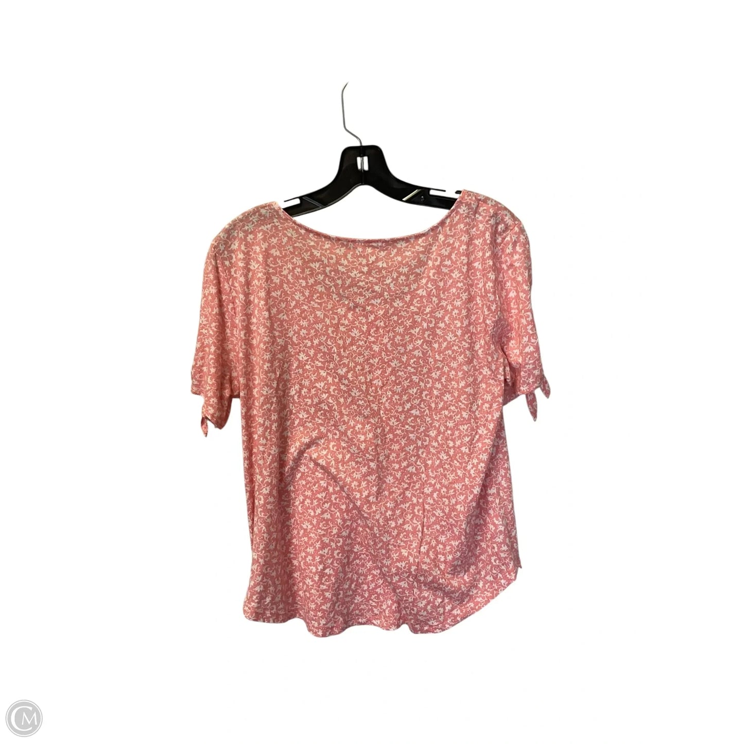 Top Short Sleeve Basic By Loft In Pink, Size: S