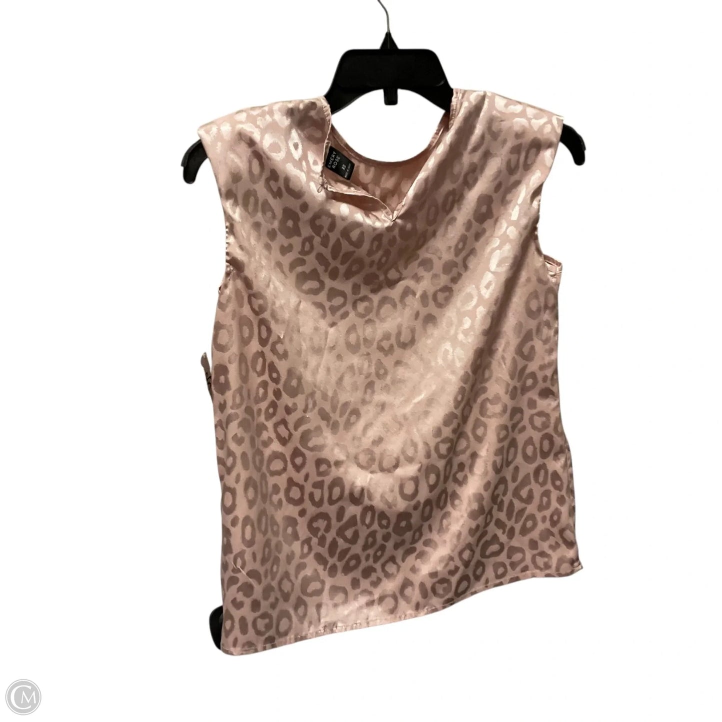 Top Sleeveless Basic By Clothes Mentor In Animal Print, Size: Xs