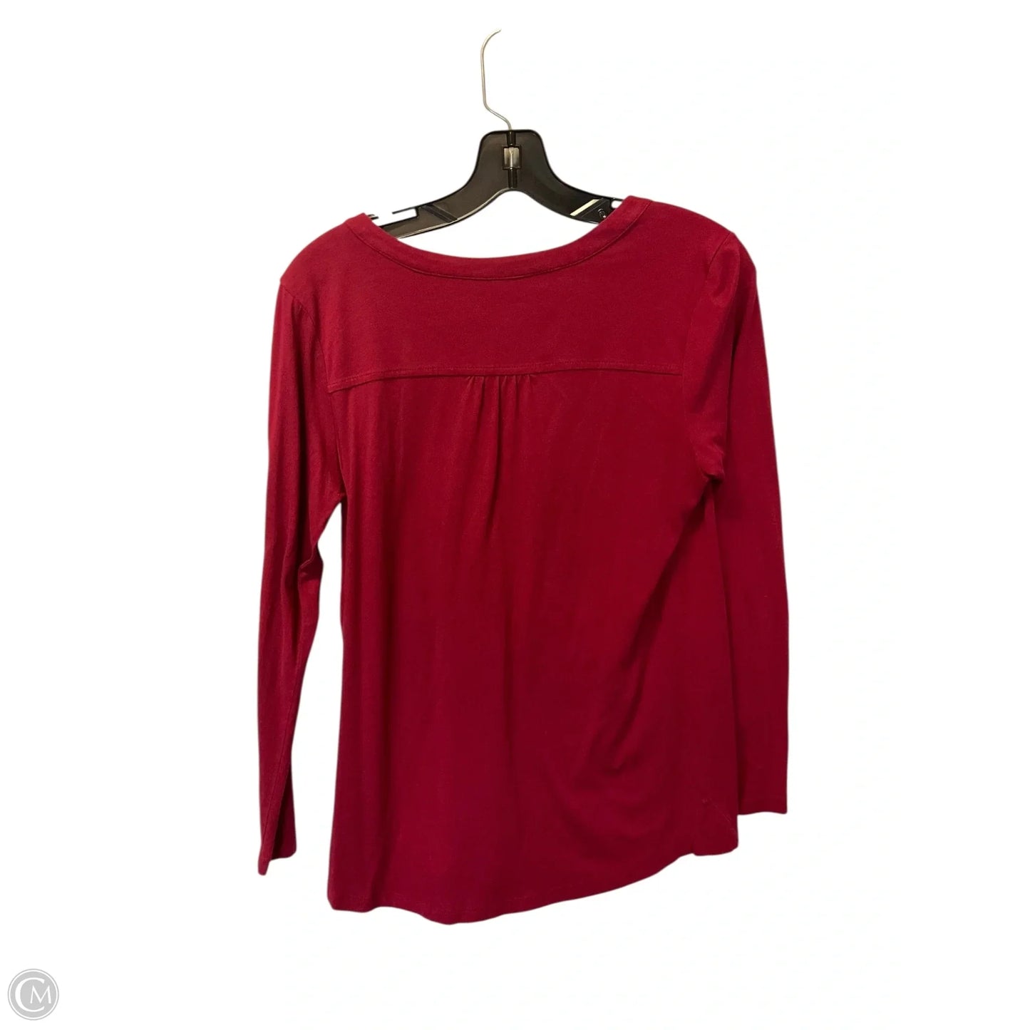 Top Long Sleeve By J. Jill In Red, Size: S