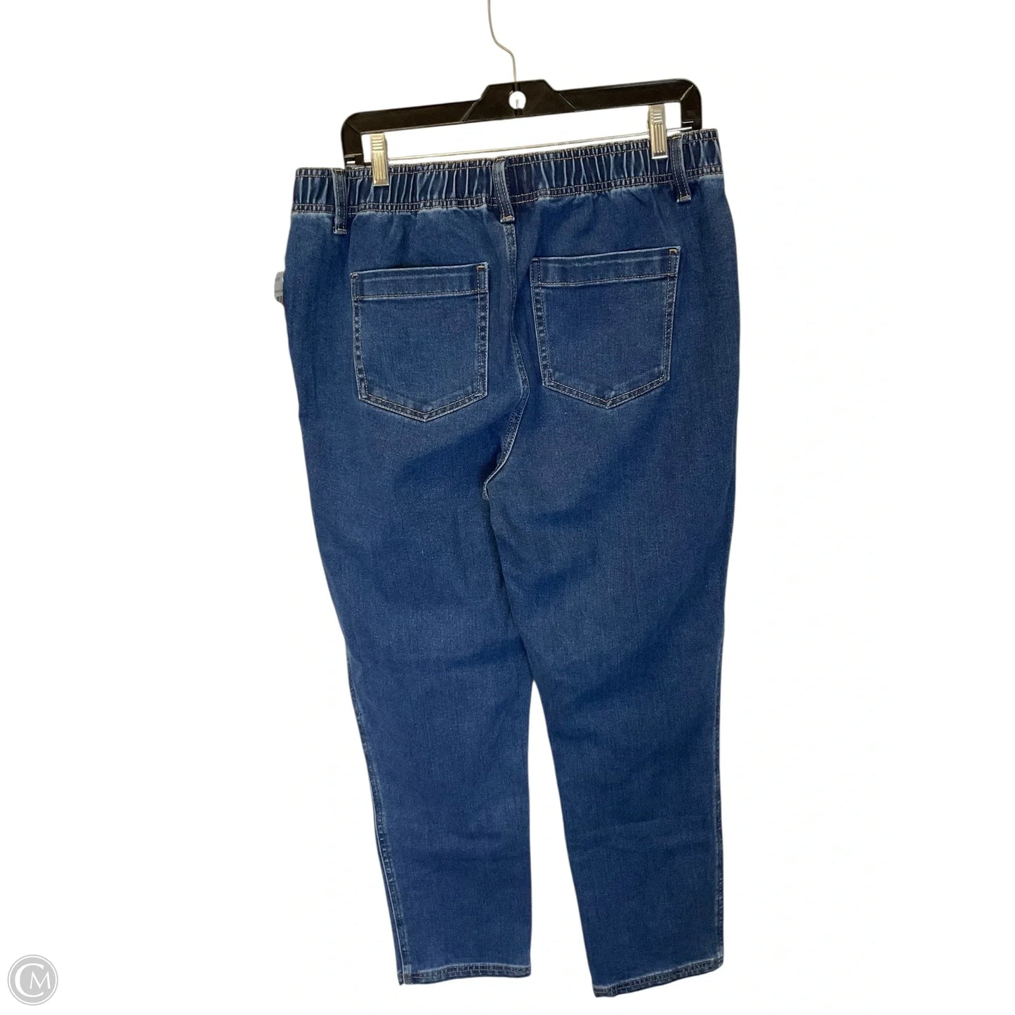 Jeans Straight By Recreations In Blue Denim, Size: M