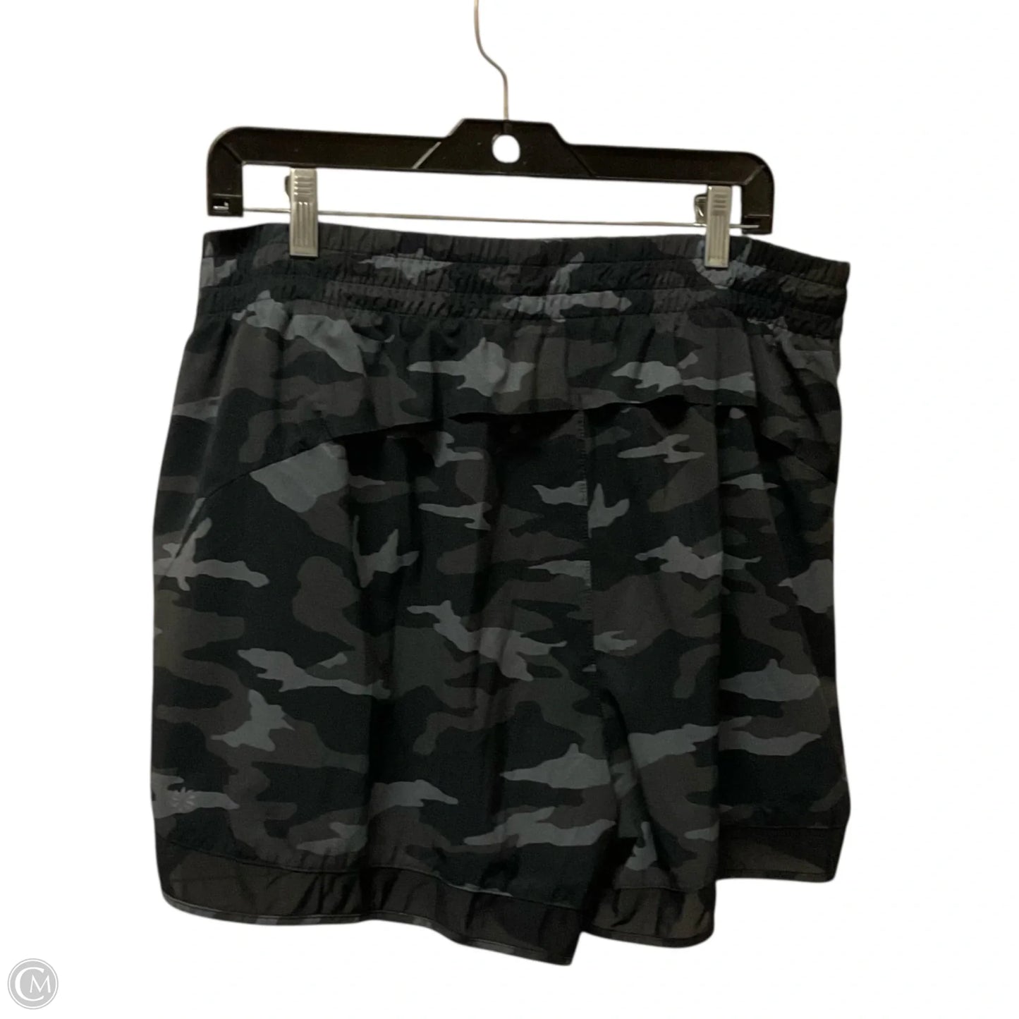 Athletic Shorts By Athleta In Camouflage Print, Size: 1x