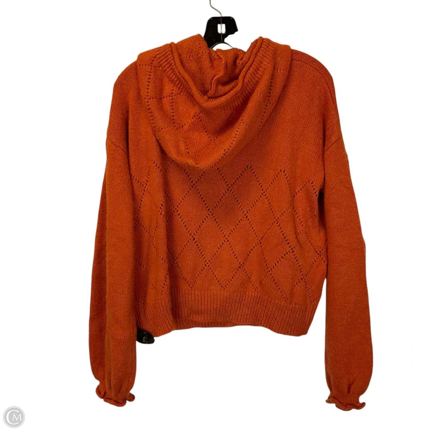 Sweatshirt Hoodie By &merci In Orange, Size: M