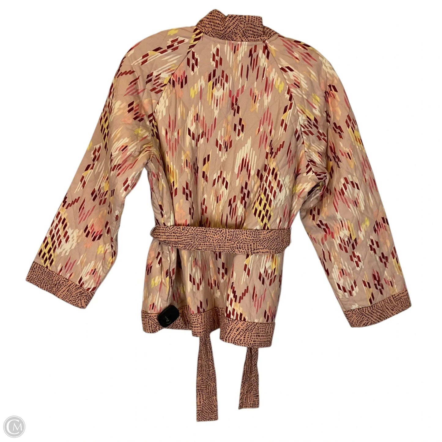 Jacket Puffer & Quilted By Knox Rose In Peach, Size: Xs