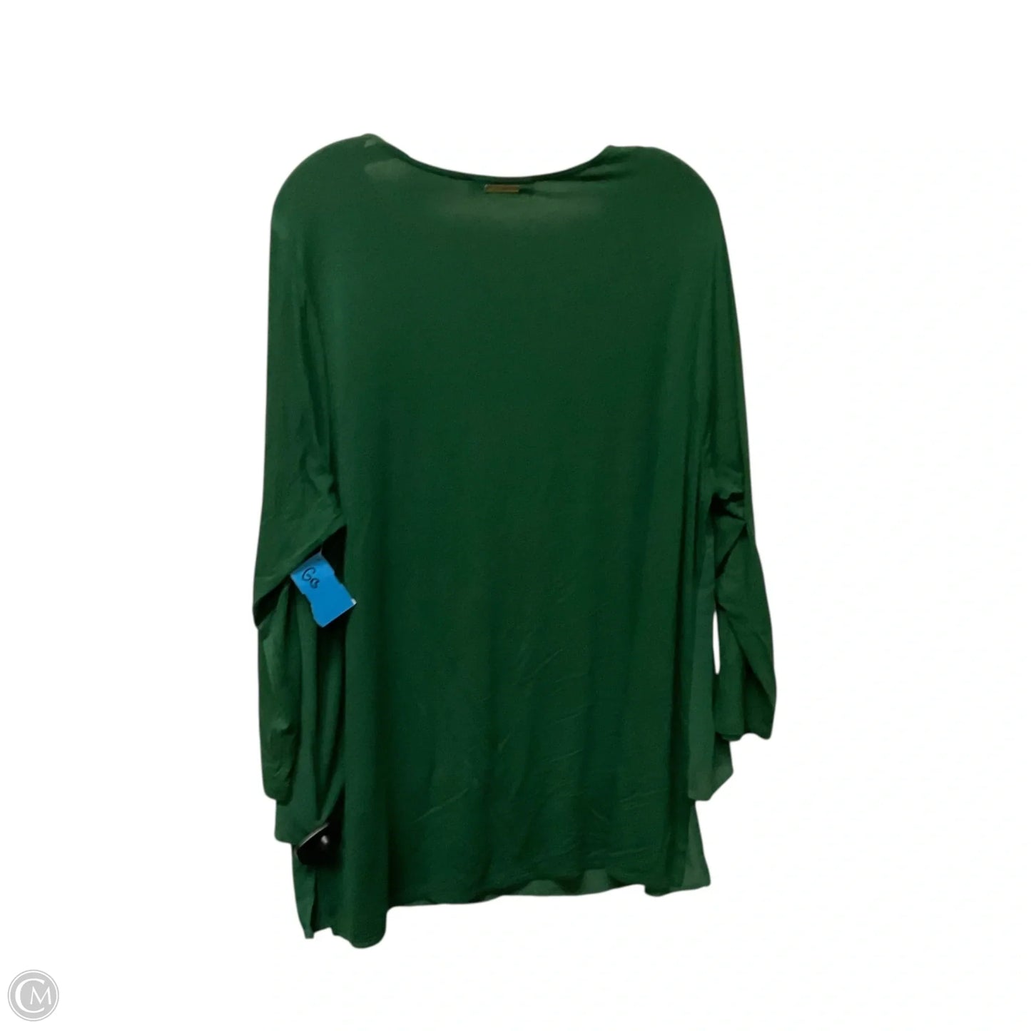 Top Long Sleeve Basic By Michael By Michael Kors In Green, Size: L