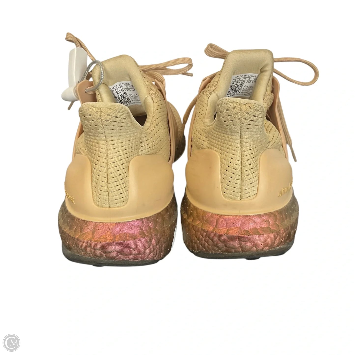 Shoes Athletic By Adidas In Tan, Size: 6