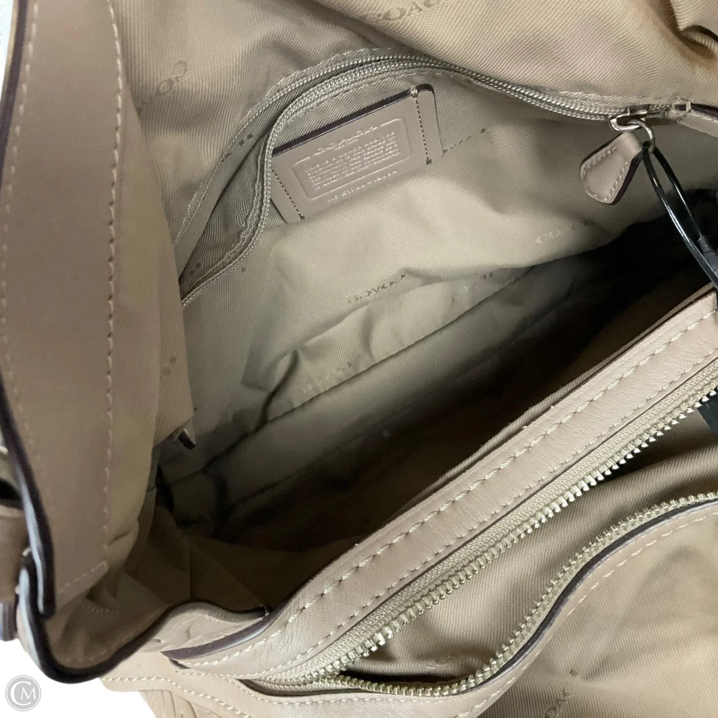 Handbag Designer By Coach, Size: Medium