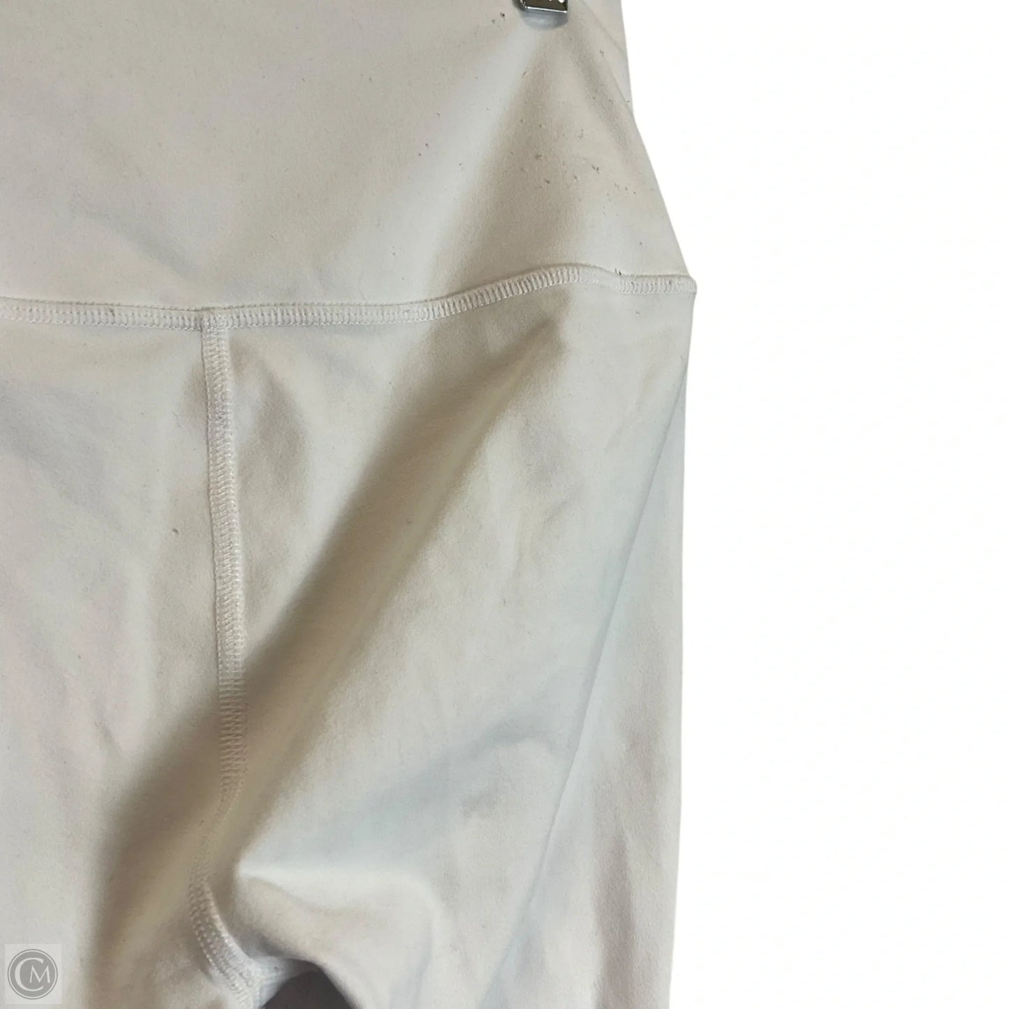 Athletic Leggings By Alo In White, Size: M