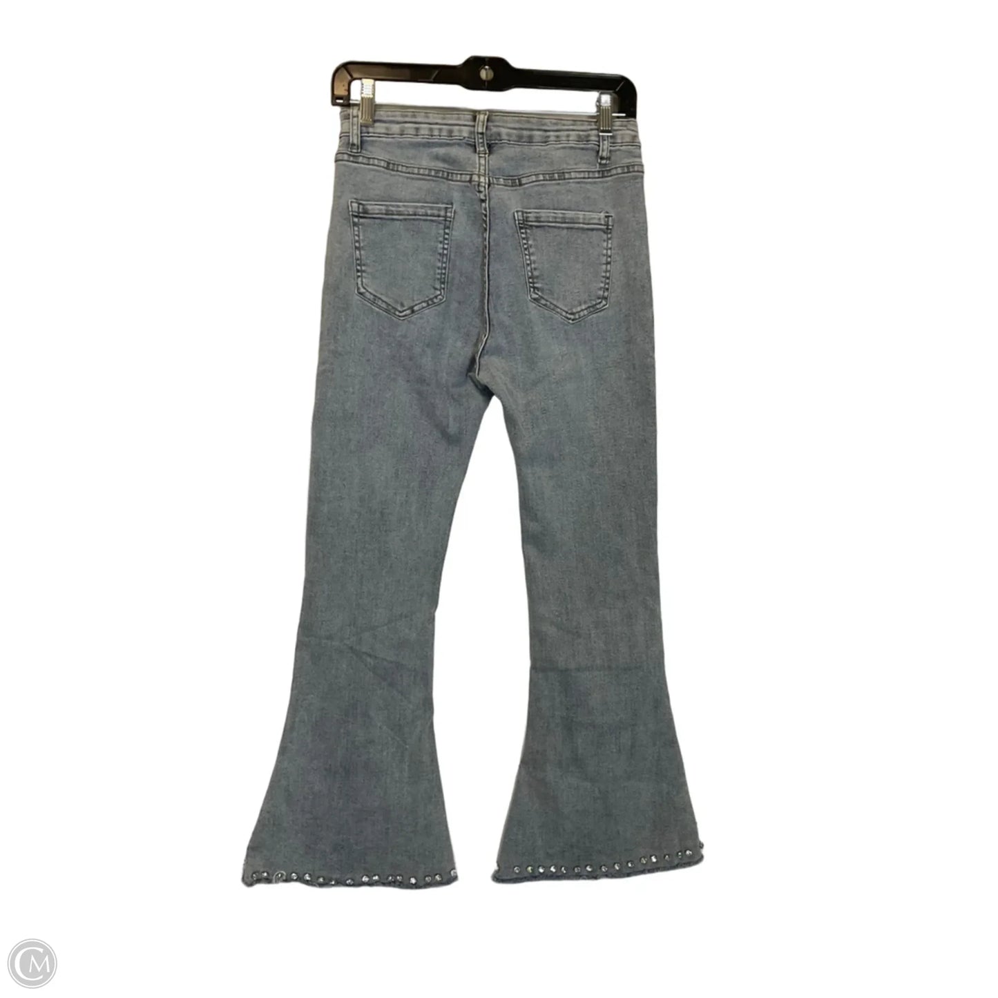 Jeans Flared By Clothes Mentor In Blue Denim, Size: M