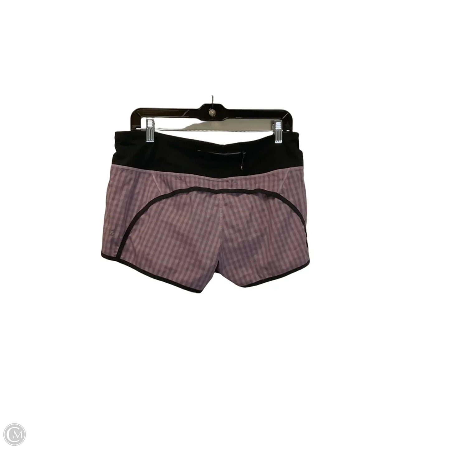 Athletic Shorts By Lululemon In Purple, Size: 8