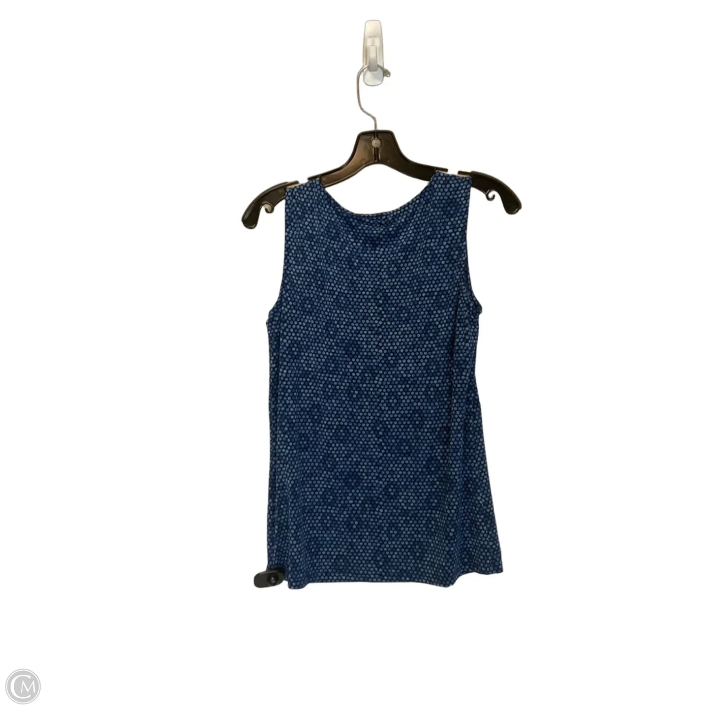 Top Sleeveless By Attention In Blue, Size: S
