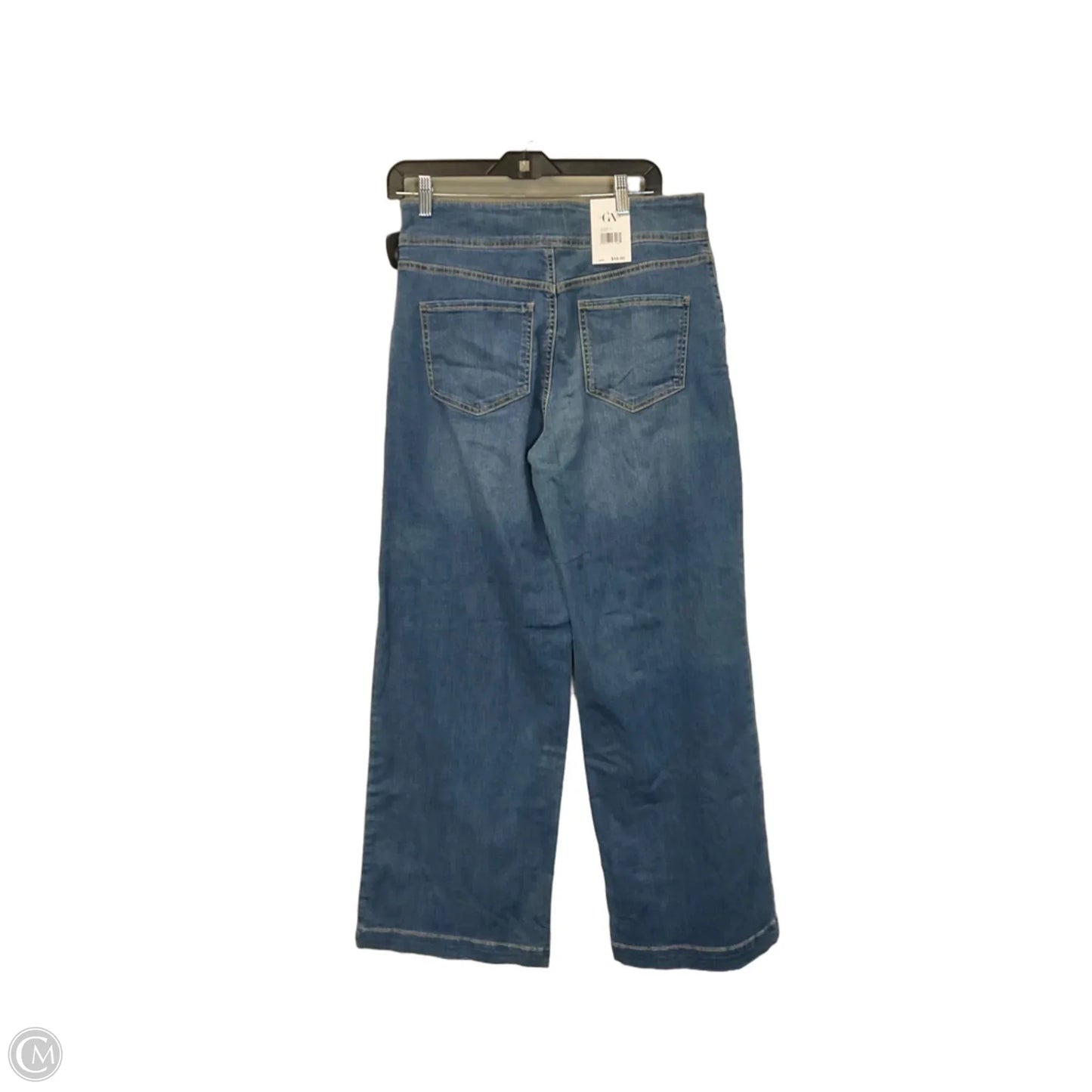Jeans Wide Leg By Gloria Vanderbilt In Blue Denim, Size: 8