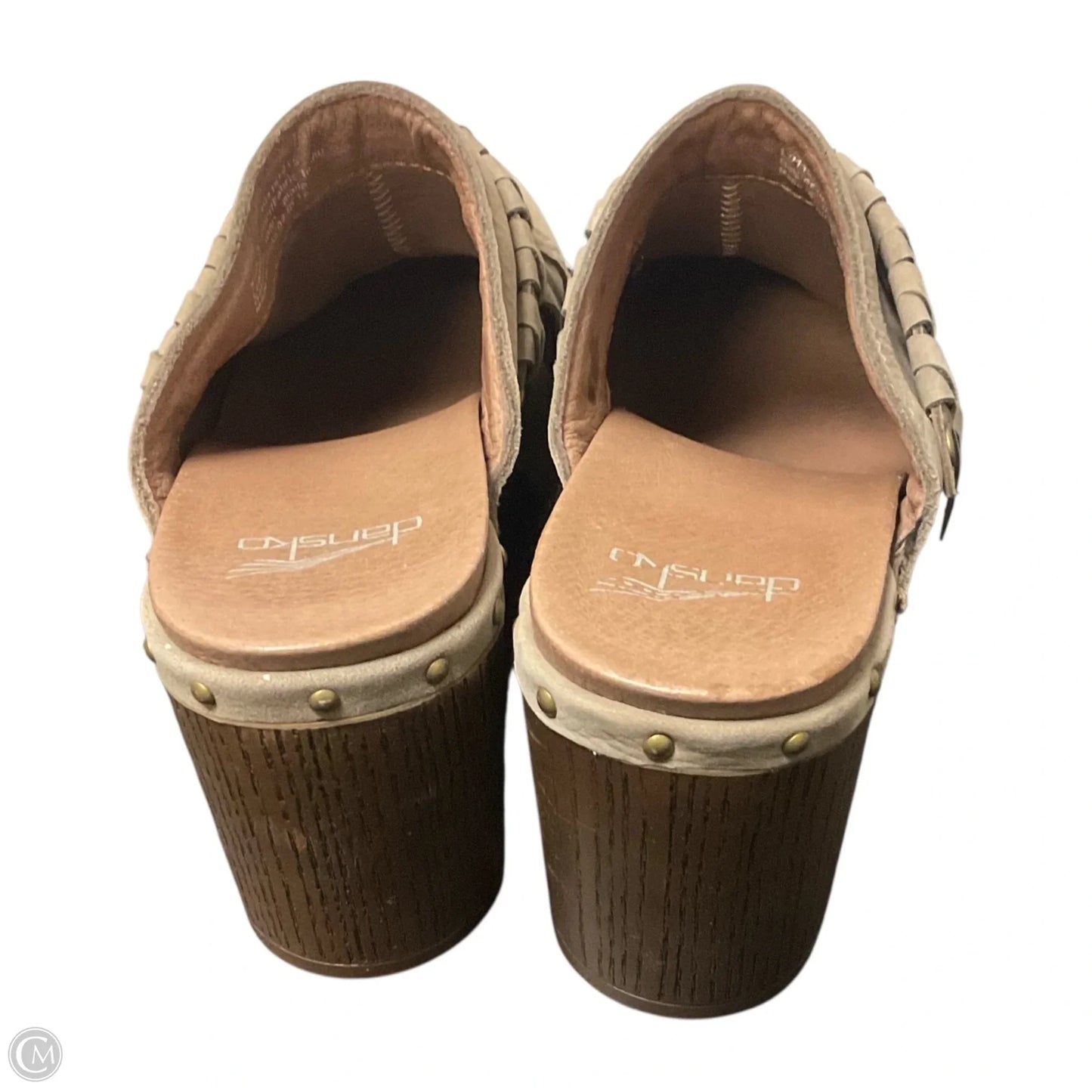 Shoes Heels Block By Dansko In Tan, Size: 8.5