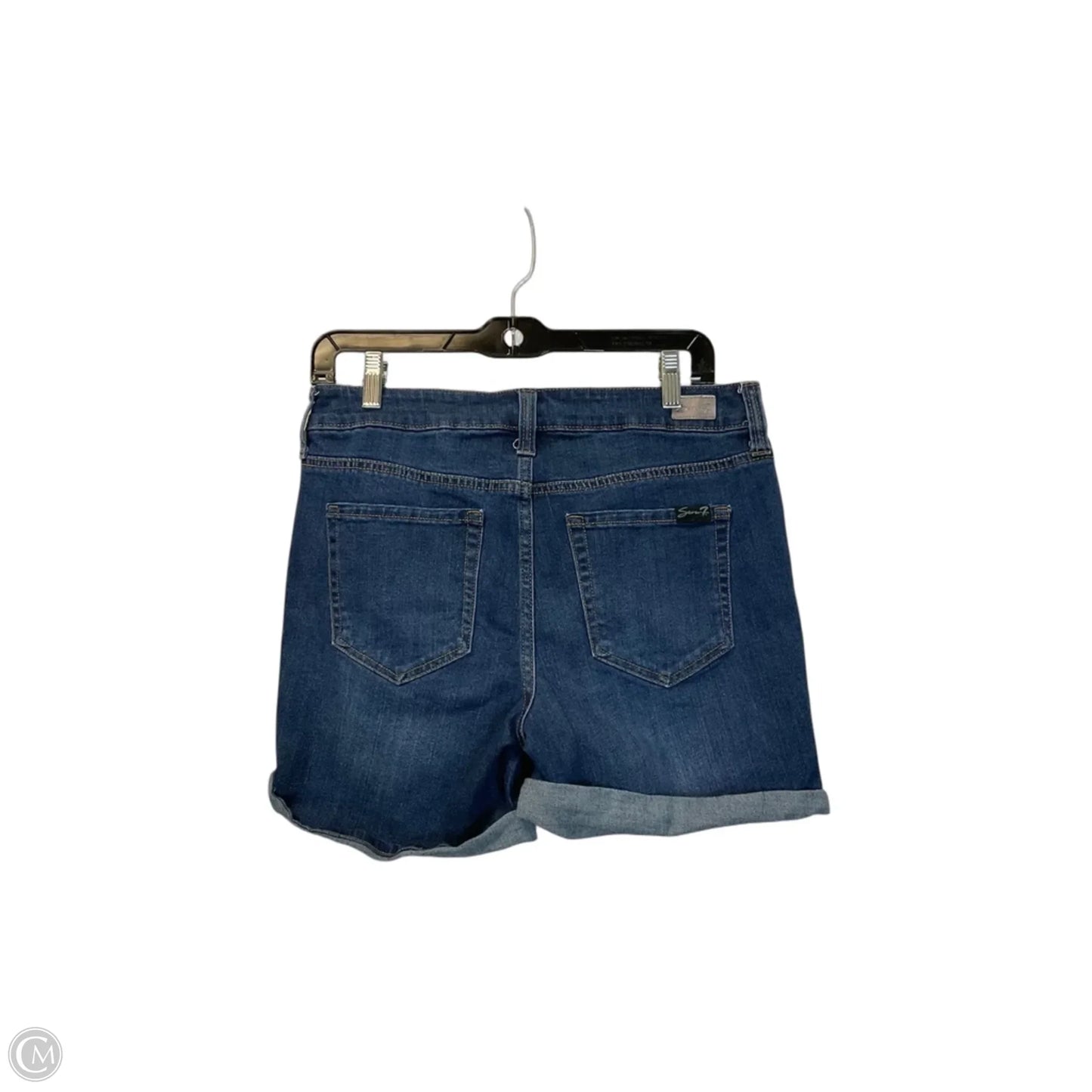 Shorts By Seven 7 In Blue Denim, Size: 4
