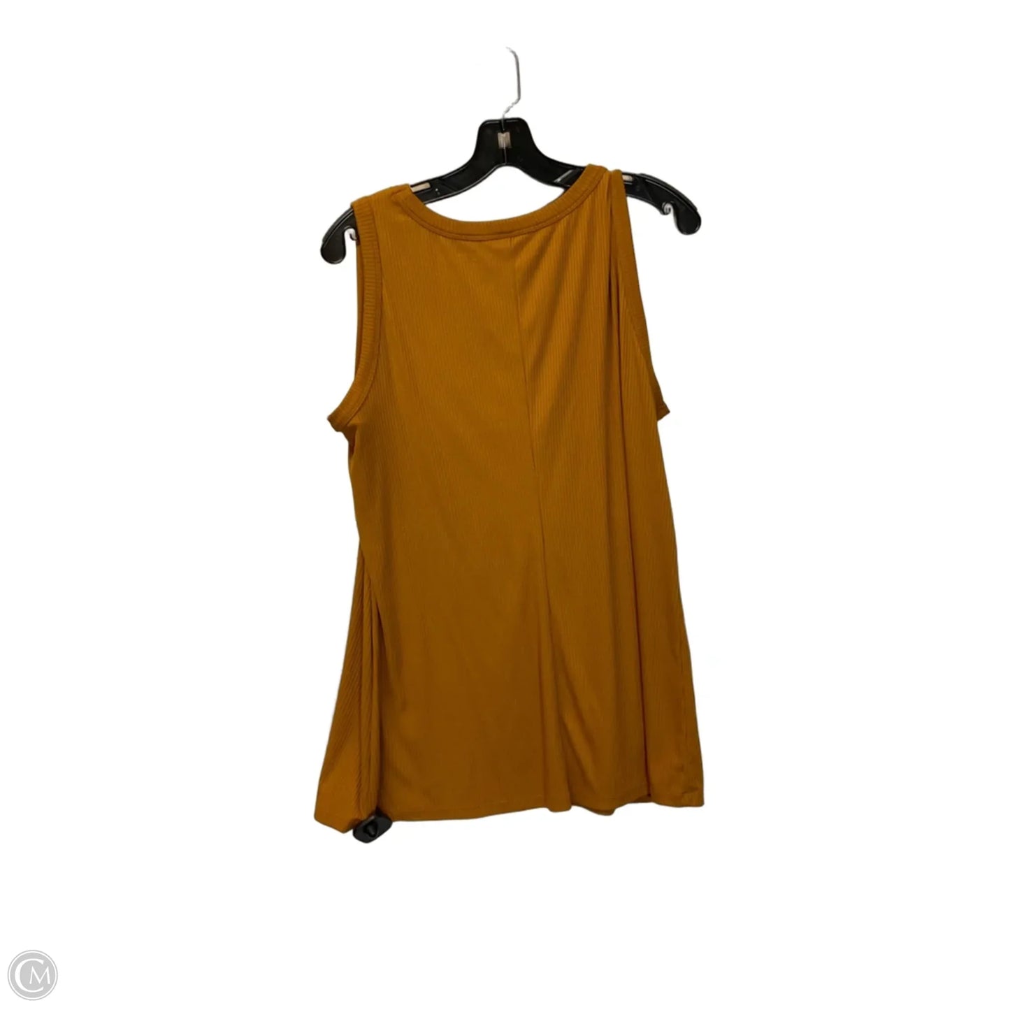 Top Sleeveless By Lane Bryant In Yellow, Size: 2x
