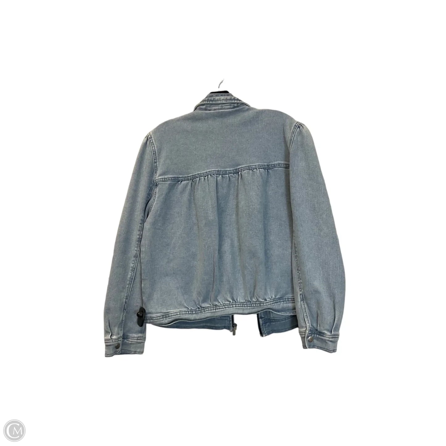 Jacket Denim By Baccini In Blue Denim, Size: M