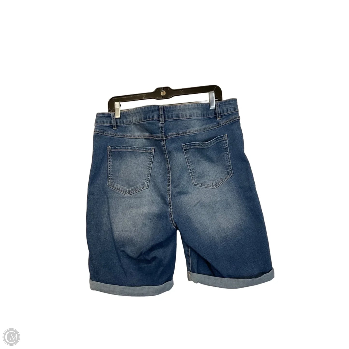 Shorts By D Jeans In Blue Denim, Size: 18