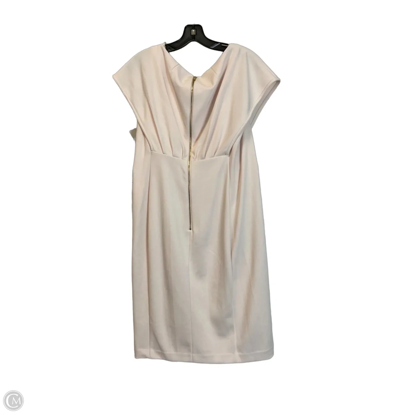 Dress Work By Calvin Klein In Pink, Size: 12