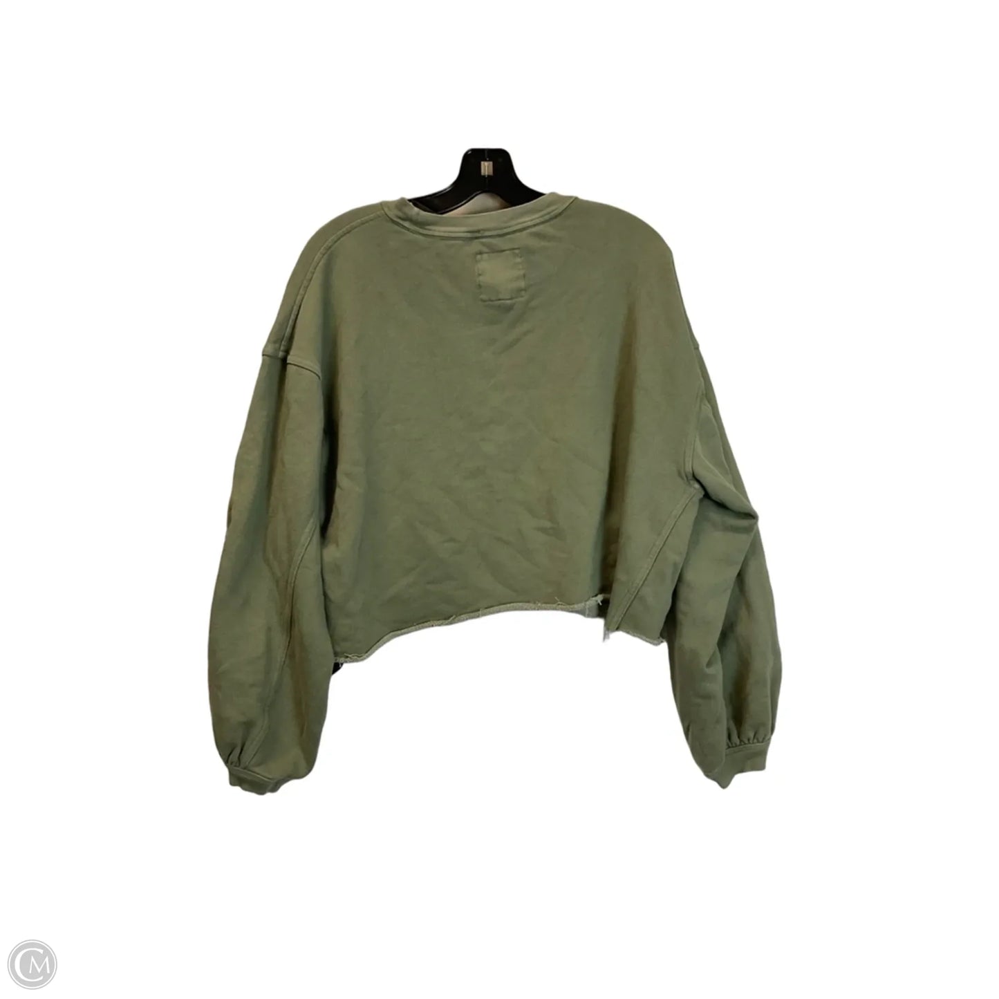 Sweatshirt Crewneck By Aerie In Green, Size: S